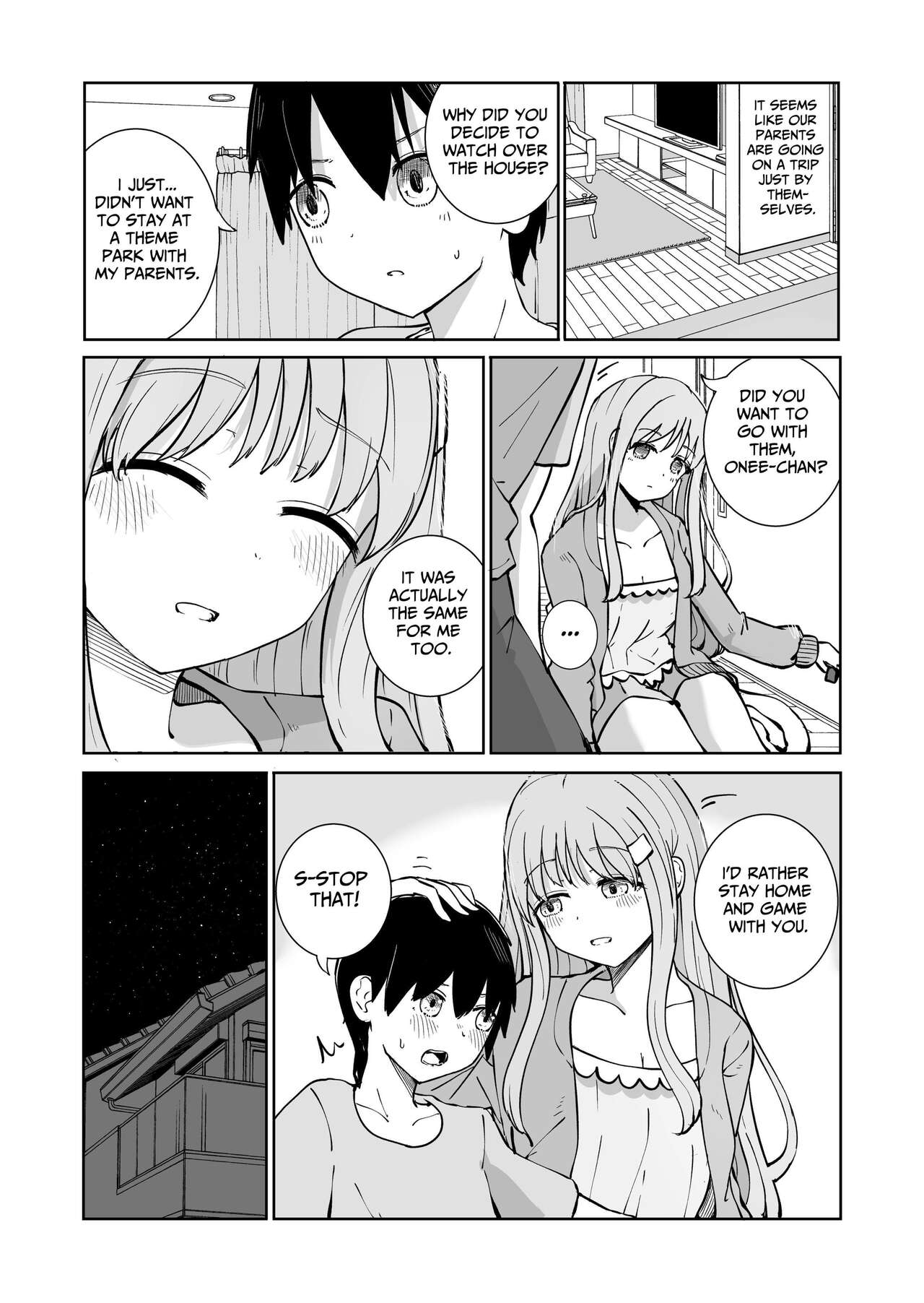 Onee-chan to Futarikiri | Alone Together At Home page 5 full