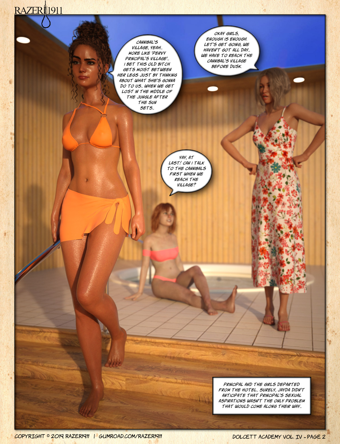 多尔赛特学院系列 第 04 卷 - 天堂岛食人族 page 3 full