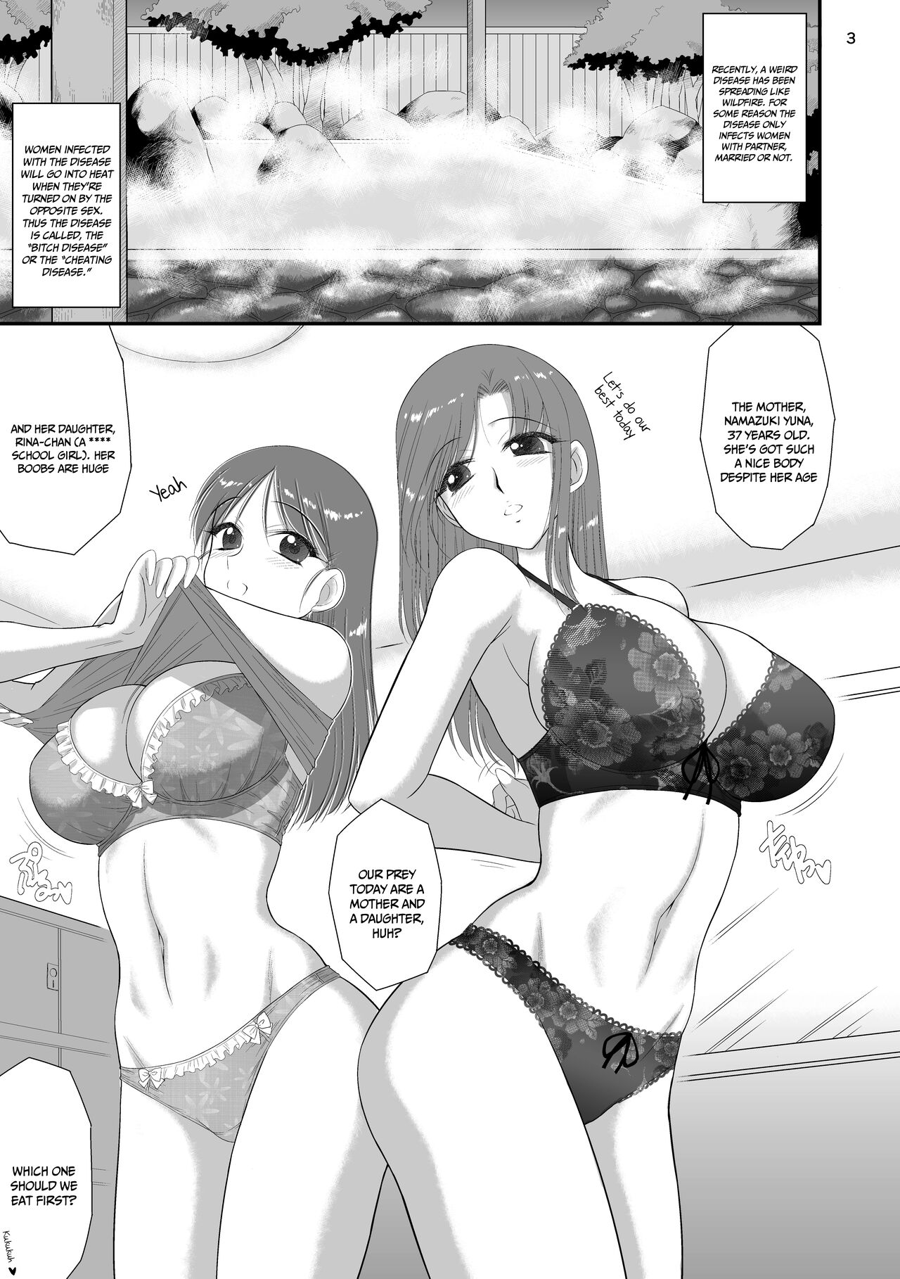 Oyako de Onsen ni Ittara Netorare Onsen deshita. page 2 full