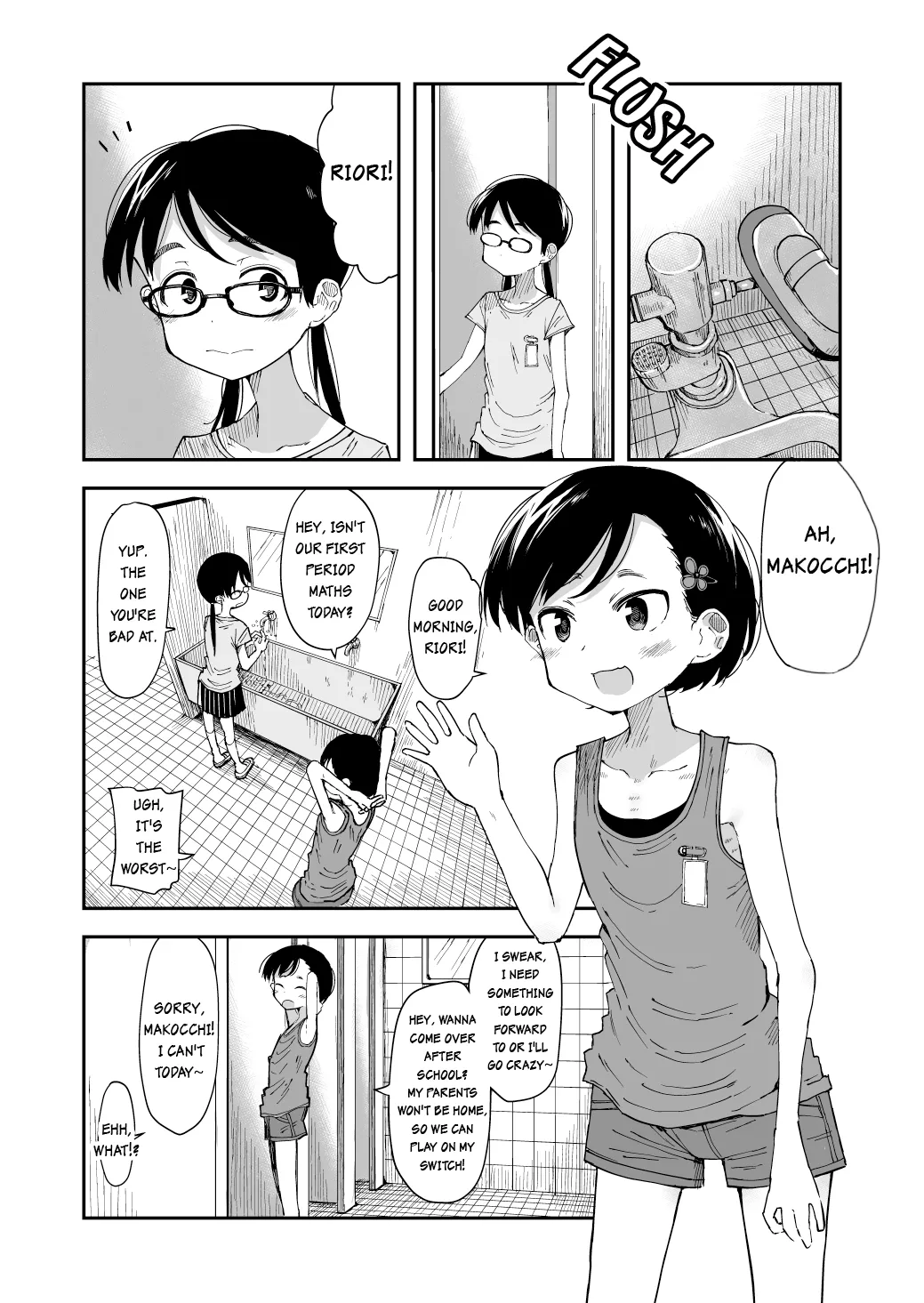 Makocchi and Riori page 1 full