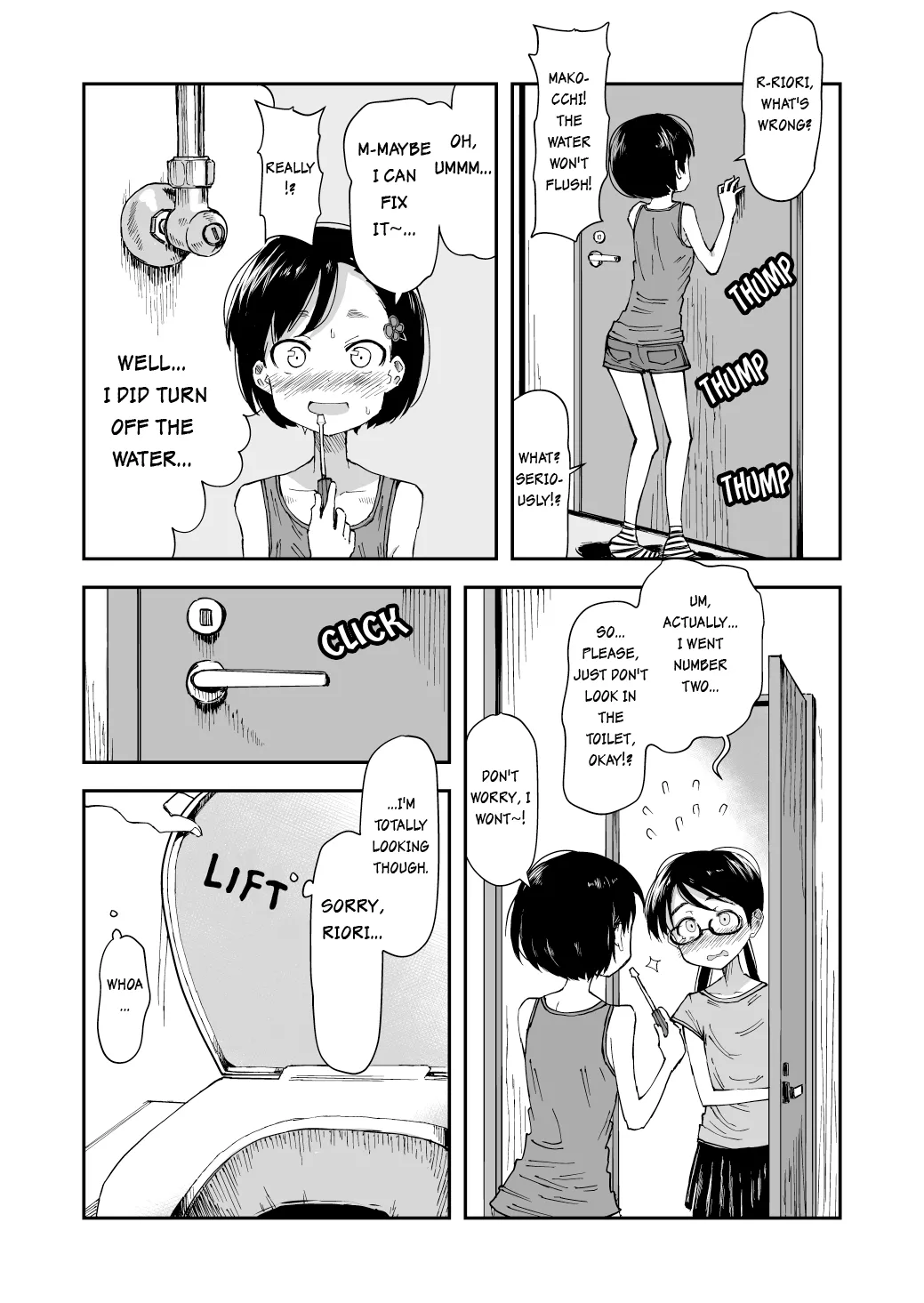 Makocchi and Riori page 6 full
