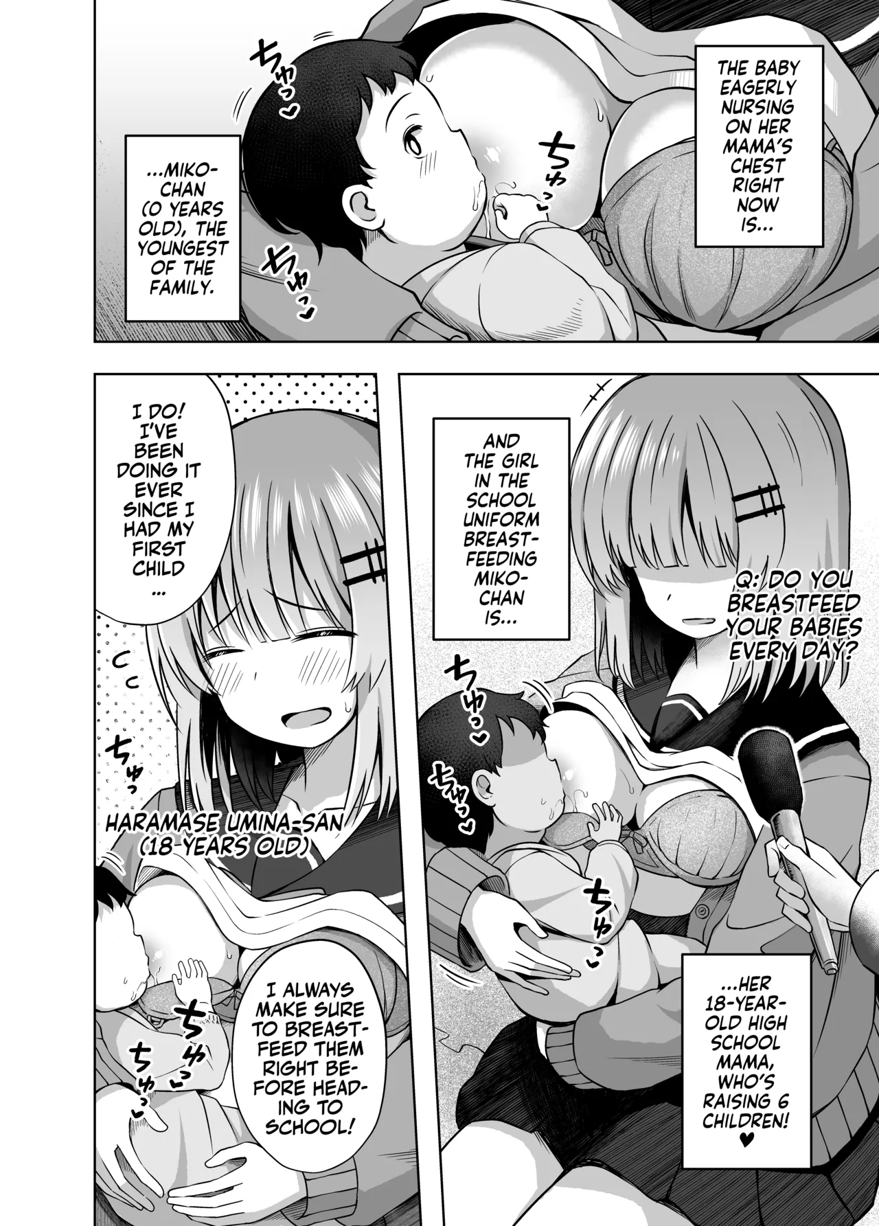 Oyakode Sho●●sei de Ninshin Shite Akachan Unjaimashita. | My Mama and I gave Birth While I was in Elementary School! page 6 full