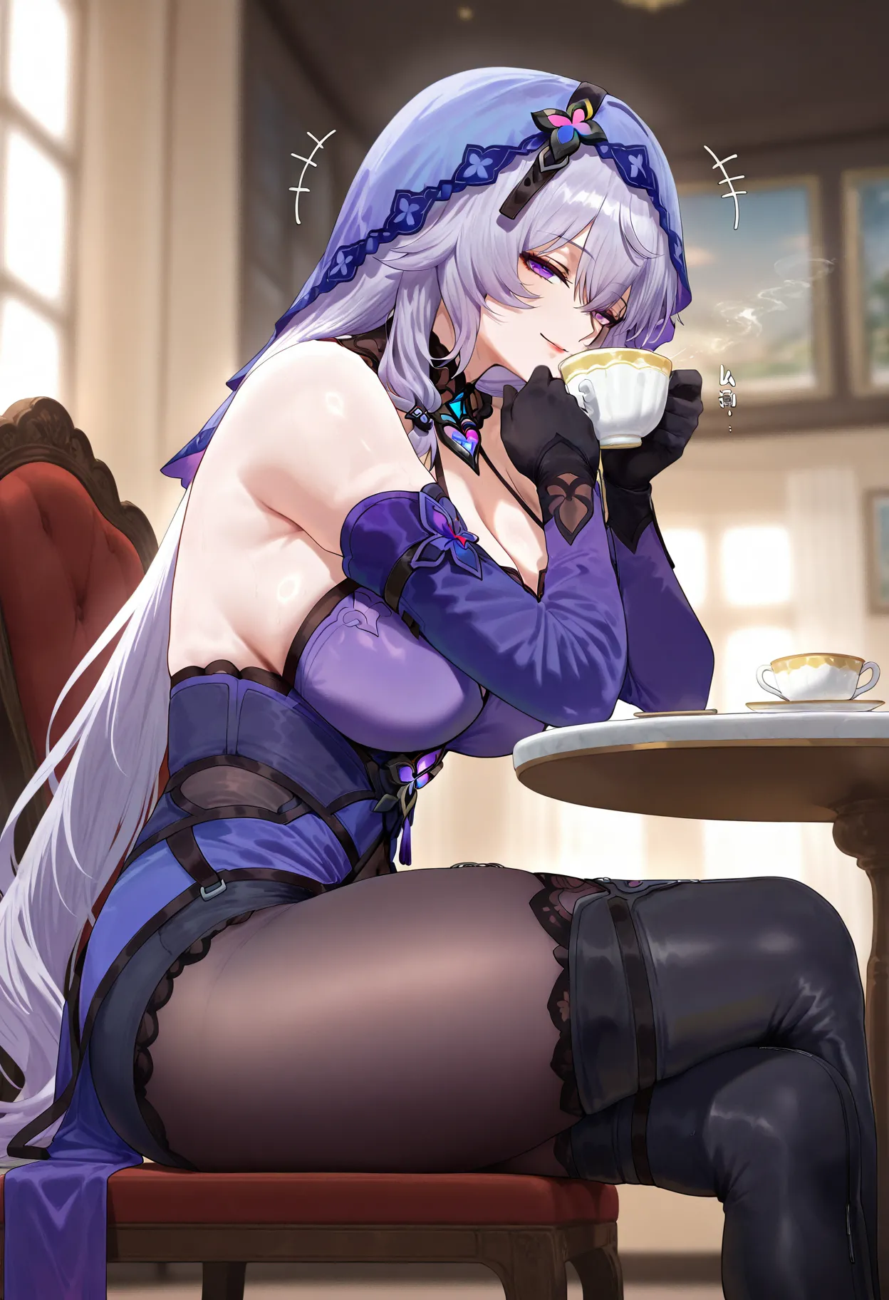 BlackSwan / 黑天鹅   miyabi ai generated page 1 full