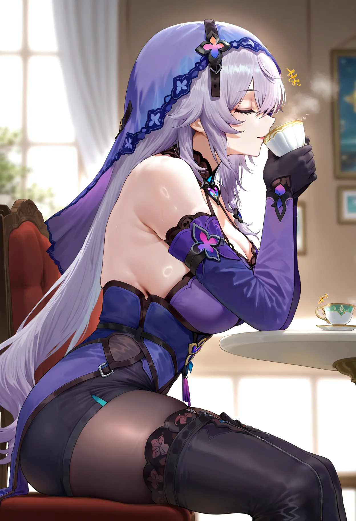 BlackSwan / 黑天鹅   miyabi ai generated page 2 full