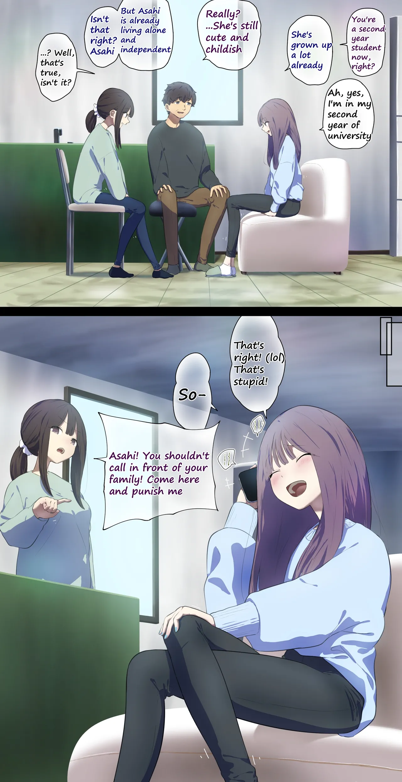 My father remarried, so I went to say hello… page 2 full