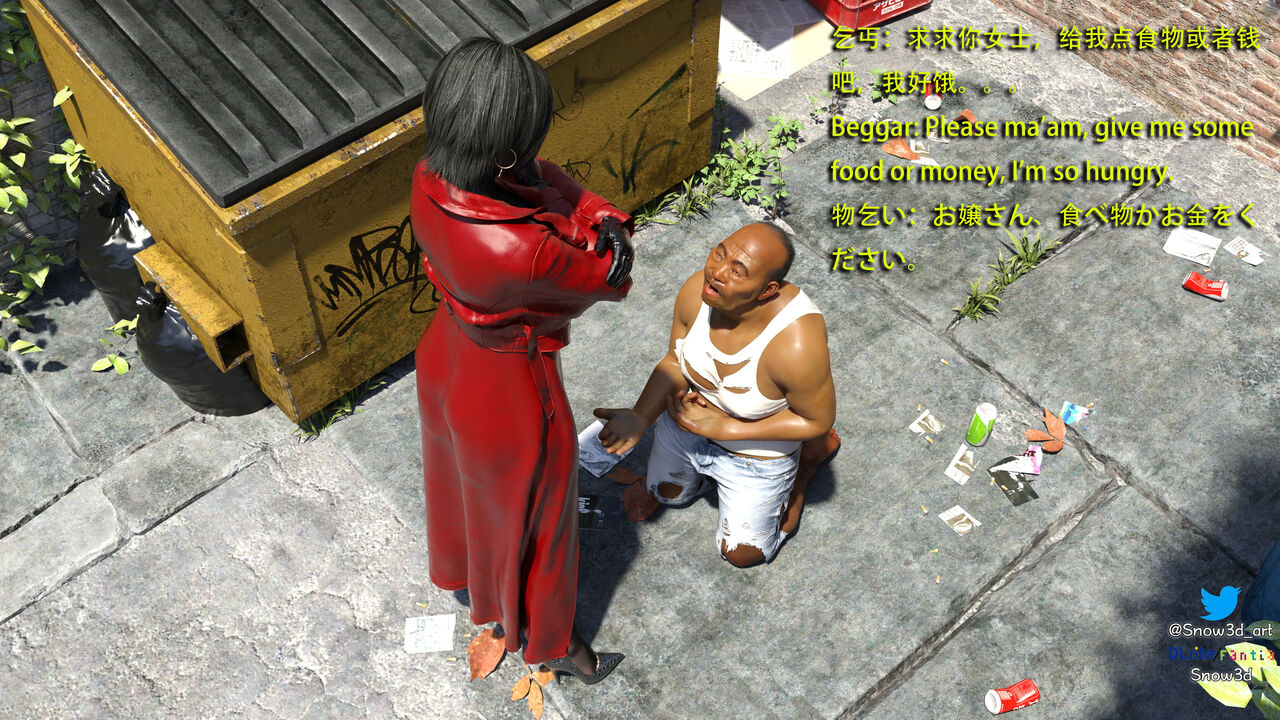 Secret Agent vs homeless man 1 page 10 full