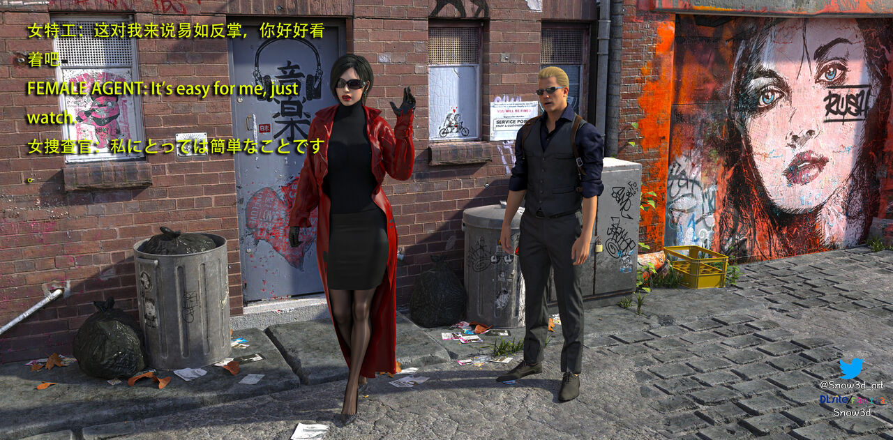 Secret Agent vs homeless man 1 page 7 full