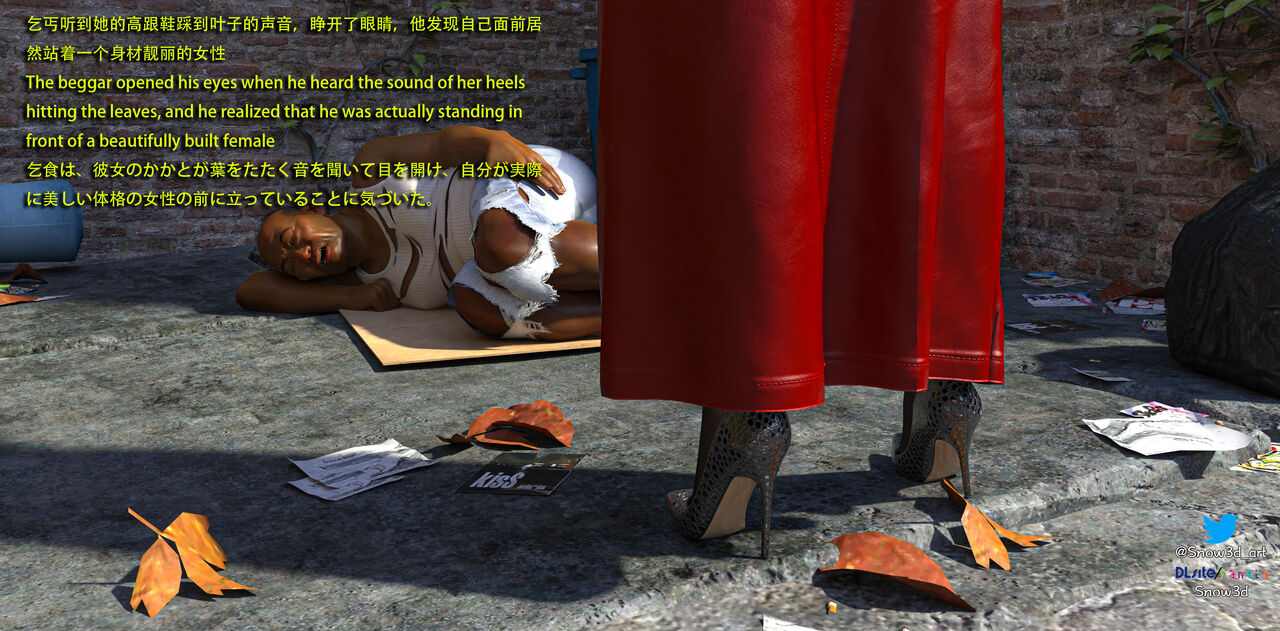 Secret Agent vs homeless man 1 page 9 full