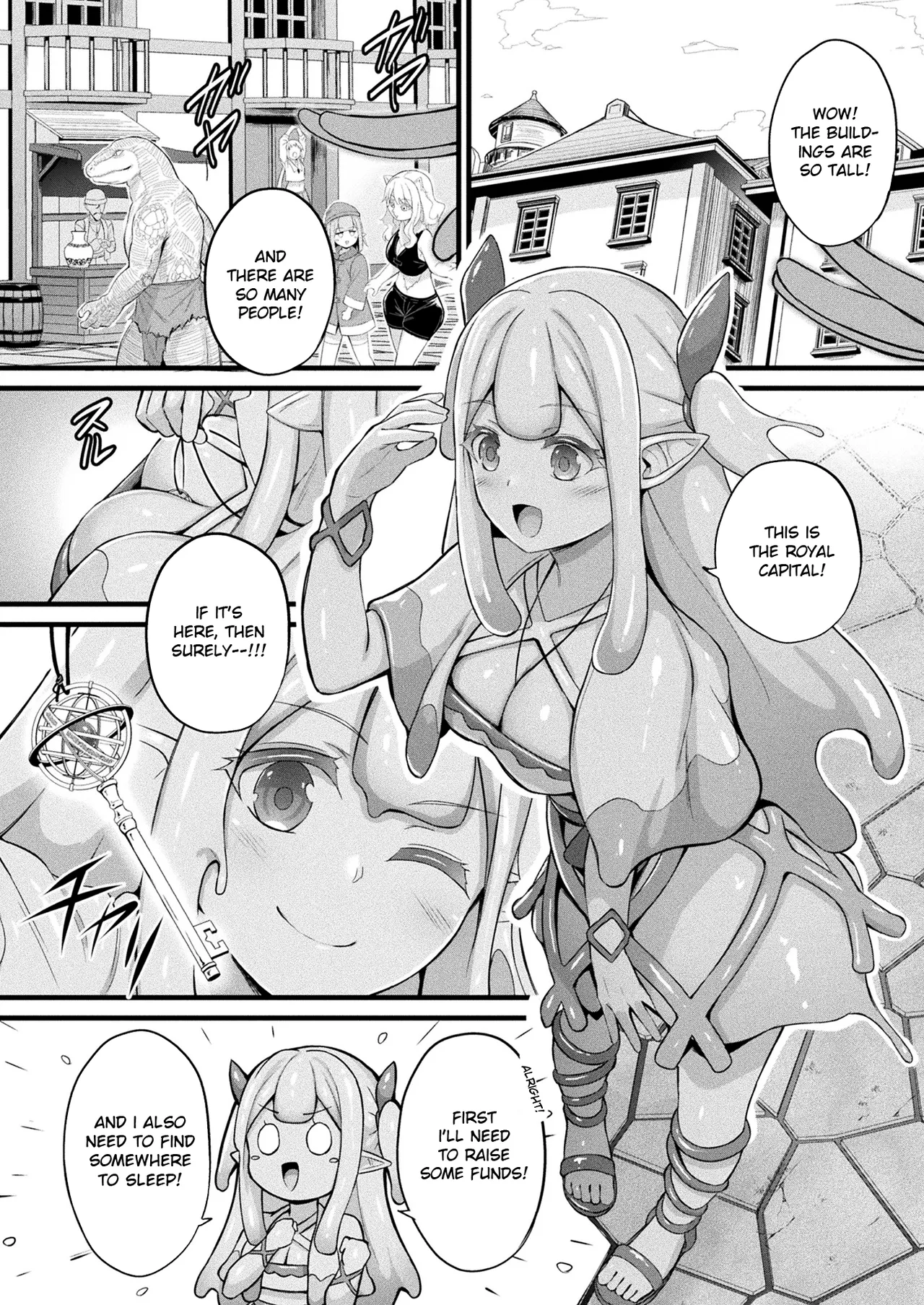 Slime Girl Meruru's Sexy Job - Episode 1 page 2 full