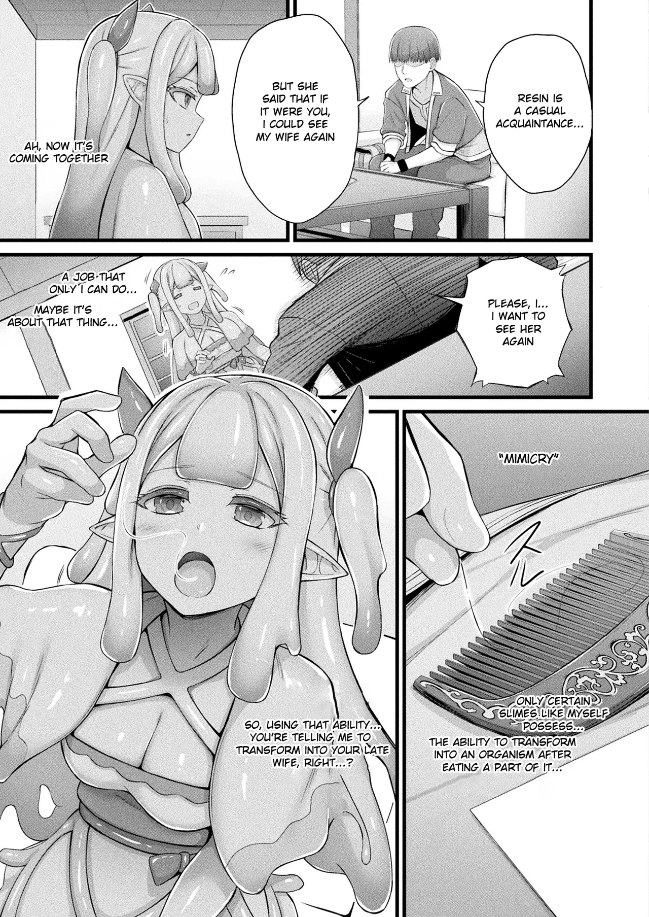 Slime Girl Meruru's Sexy Job - Episode 1 page 7 full
