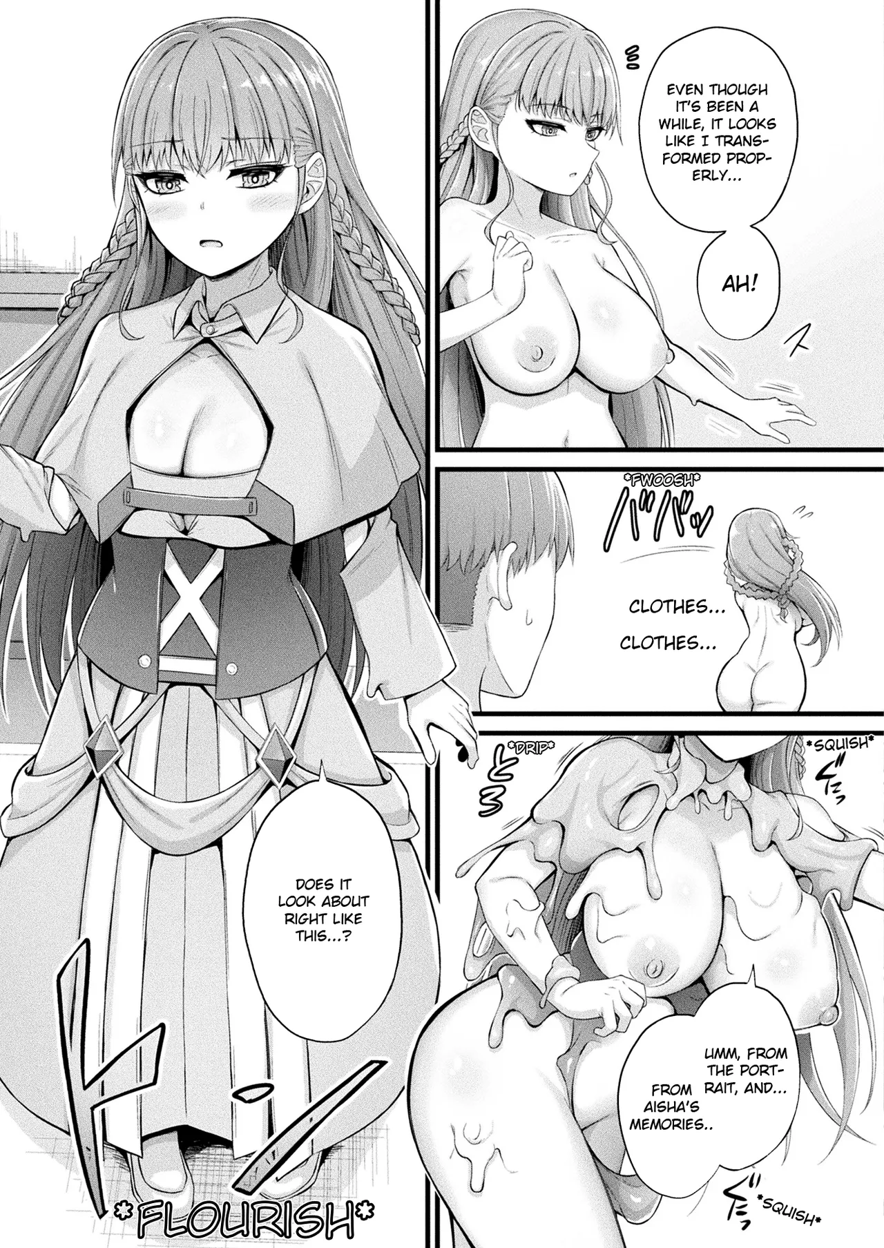Slime Girl Meruru's Sexy Job - Episode 1 page 9 full