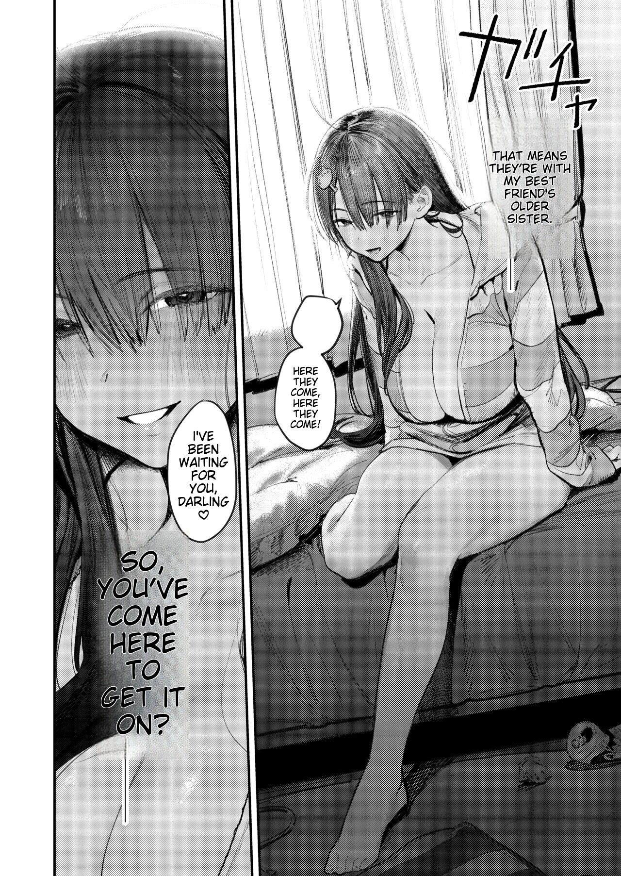 Mamono no Heya ~6 nen-buri ni Saikai shitara Hikikomori NEET ni Natteita Shinyuu no Onee-san ni Semararete Seieki o Shiboritorareru Hanashi page 3 full