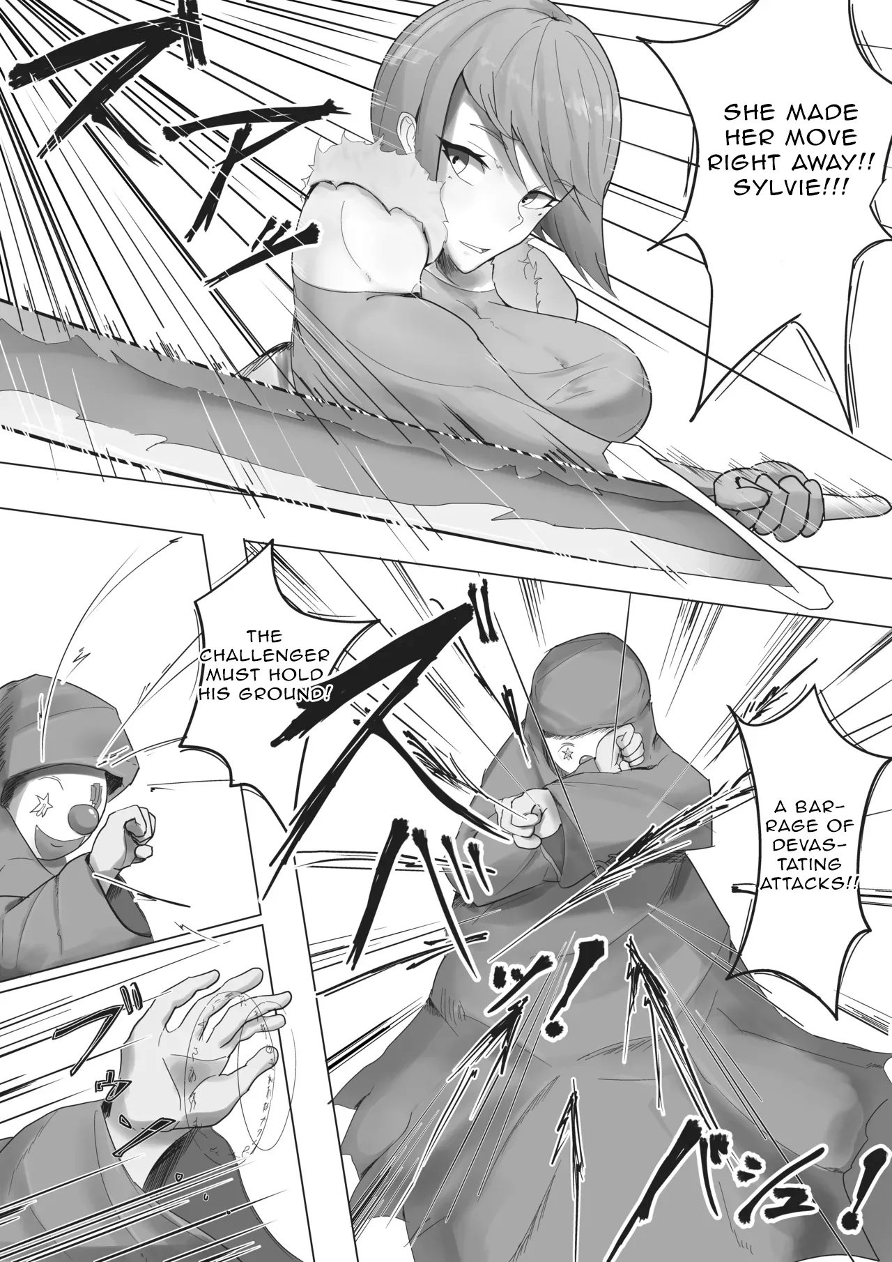 Arena Champion Female Swordsman Transformed into an Obscene Spectacle page 4 full