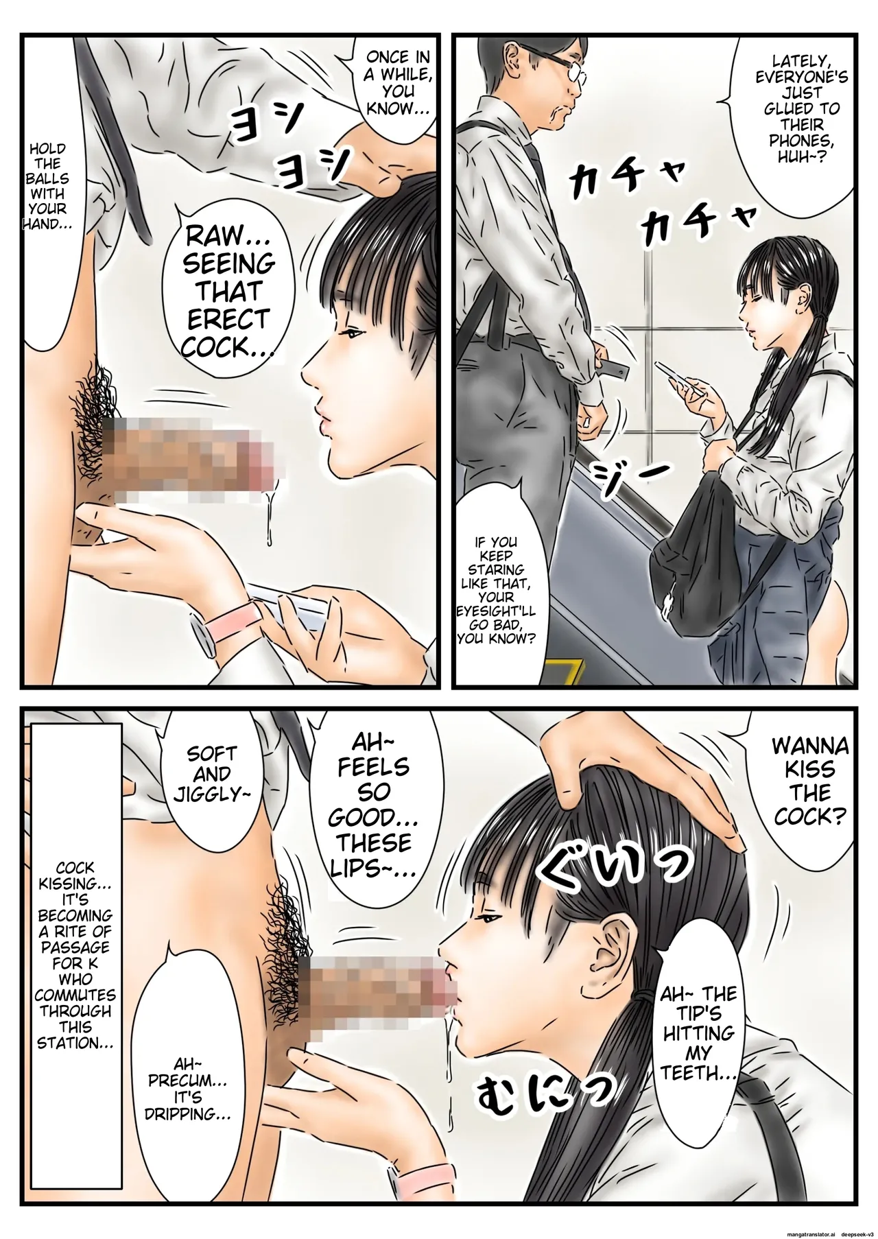 Jikan Teishi: Toukou-chuu no Joshikousei-tachi de Kyou no Unsei o Uranaimasu. | I'll be Fortune-telling with the High School Girls on Their Way to School Today. page 8 full