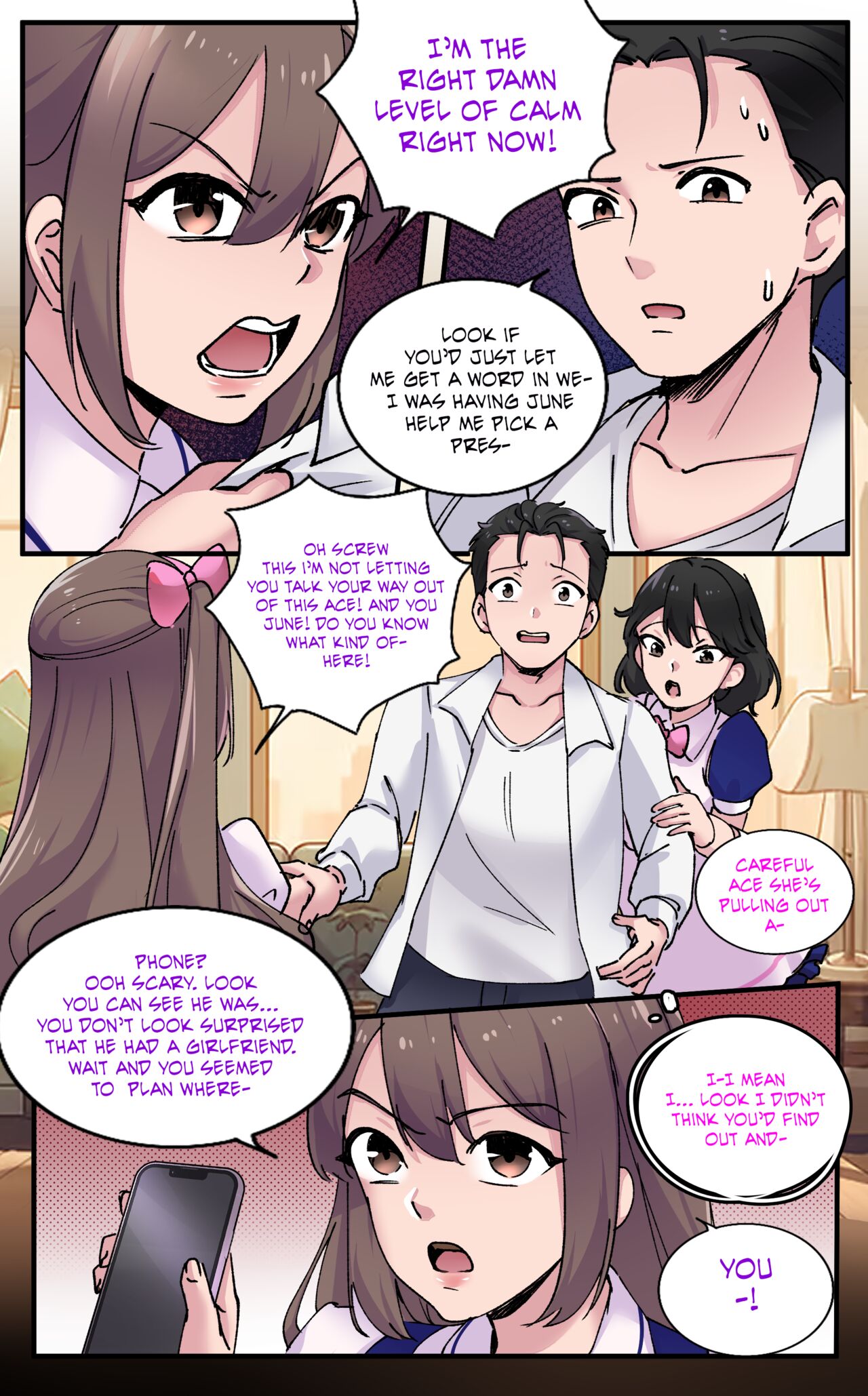 Girlfriend Revenge 2 page 5 full