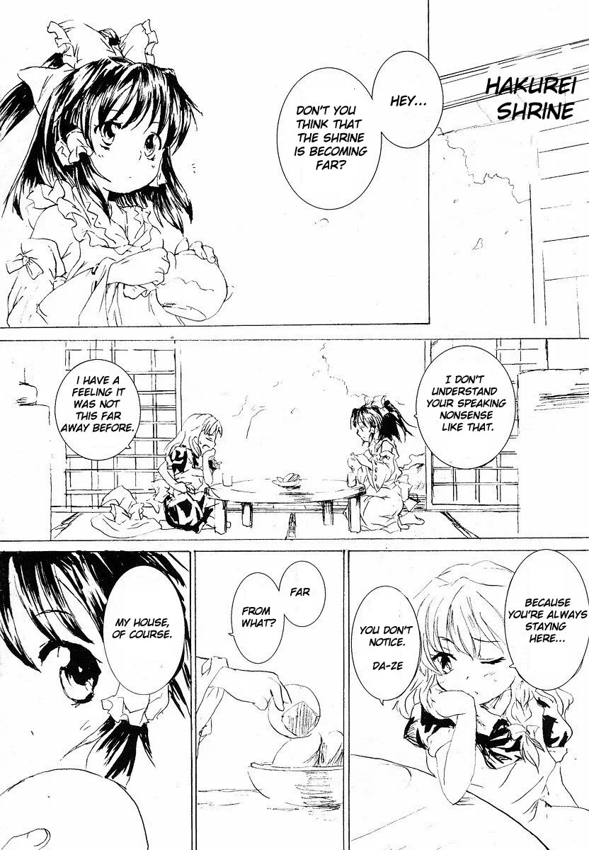 Touhou Sangetsusei: Eastern and Little Nature Deity page 3 full