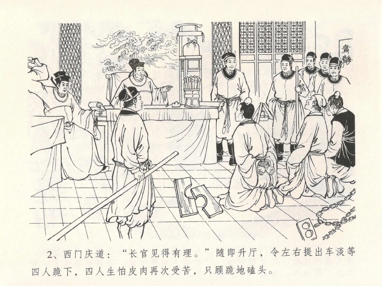 金瓶梅全传 十七 屈打平安儿 page 6 full