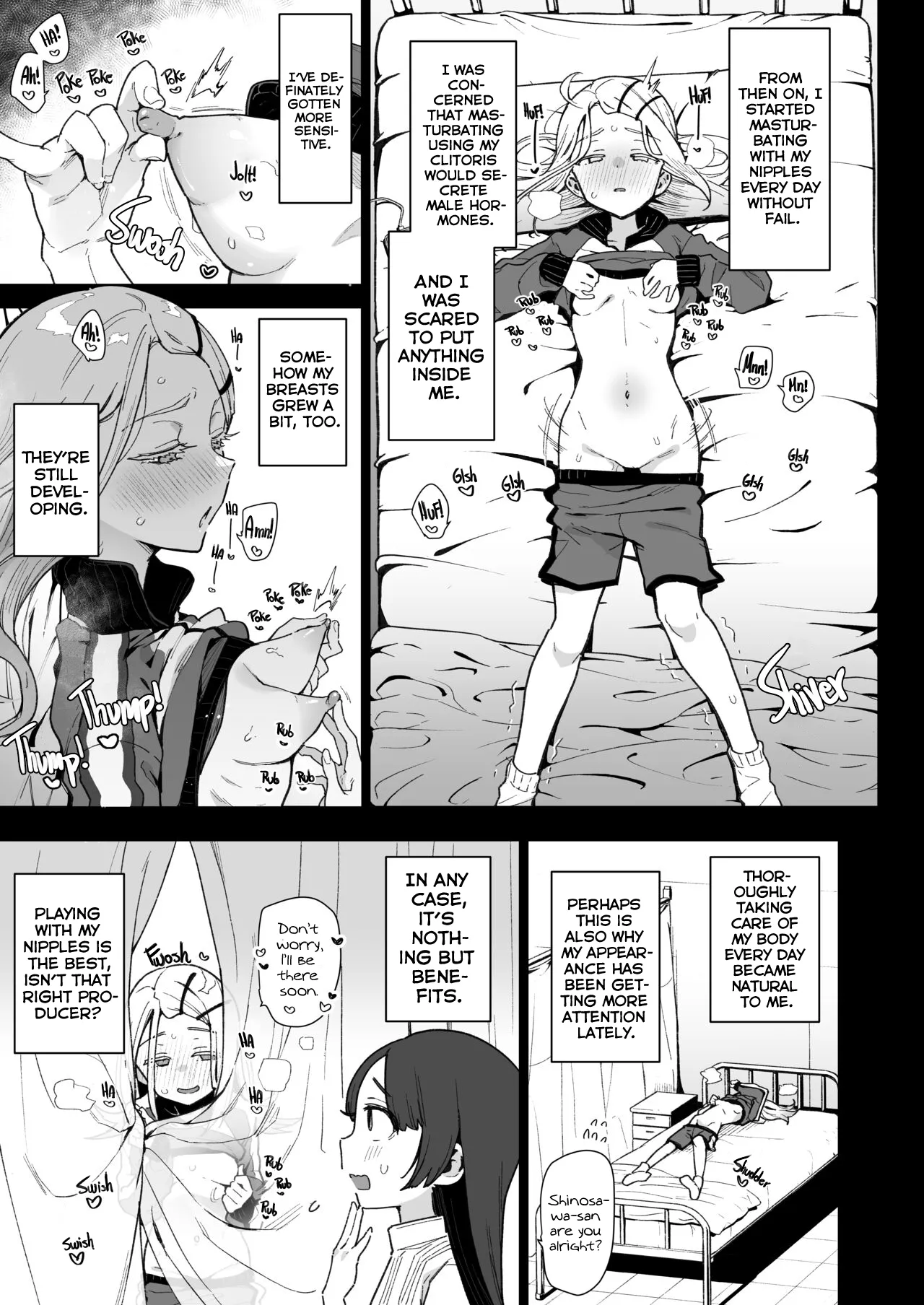 Shinosawa-san no Koubi Muki de wa Nai Karada | Shinosawa-san's Body Isn't Ready for Mating! page 8 full