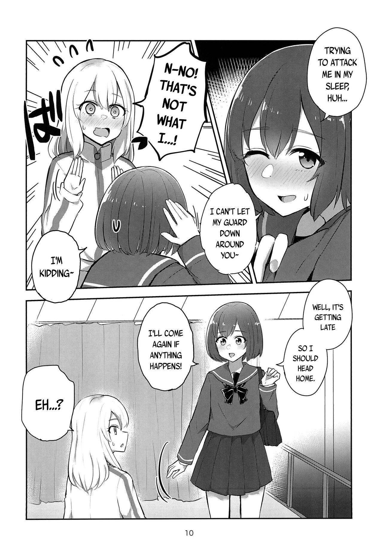 Yoru no Sasoi wa Kotowarenai | Kano Can't Refuse Yoru's Temptation page 10 full