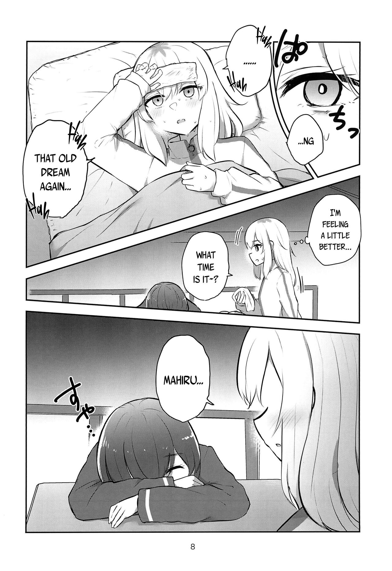 Yoru no Sasoi wa Kotowarenai | Kano Can't Refuse Yoru's Temptation page 8 full