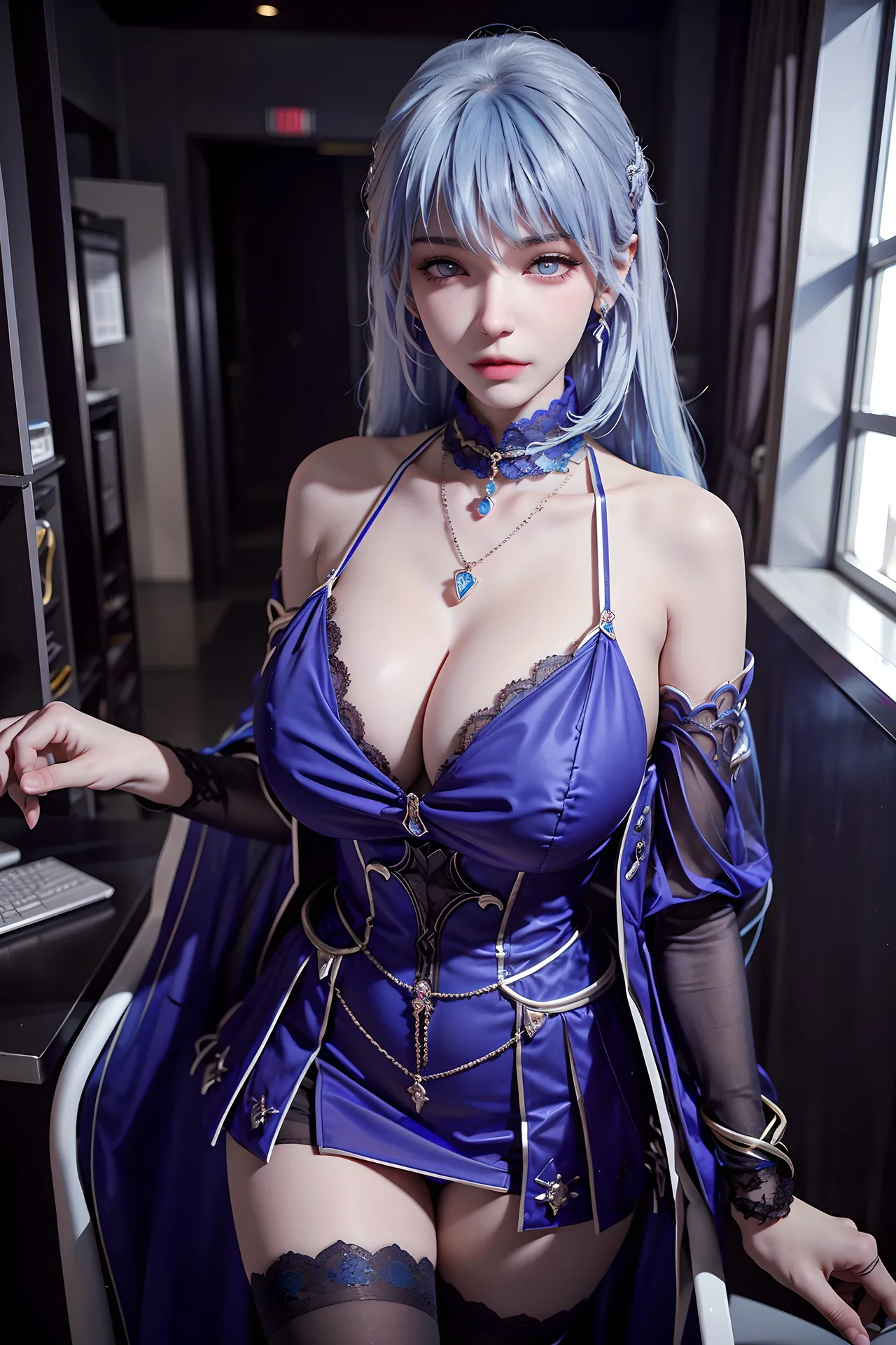 神印王座-圣采儿（蓝发性感） page 8 full