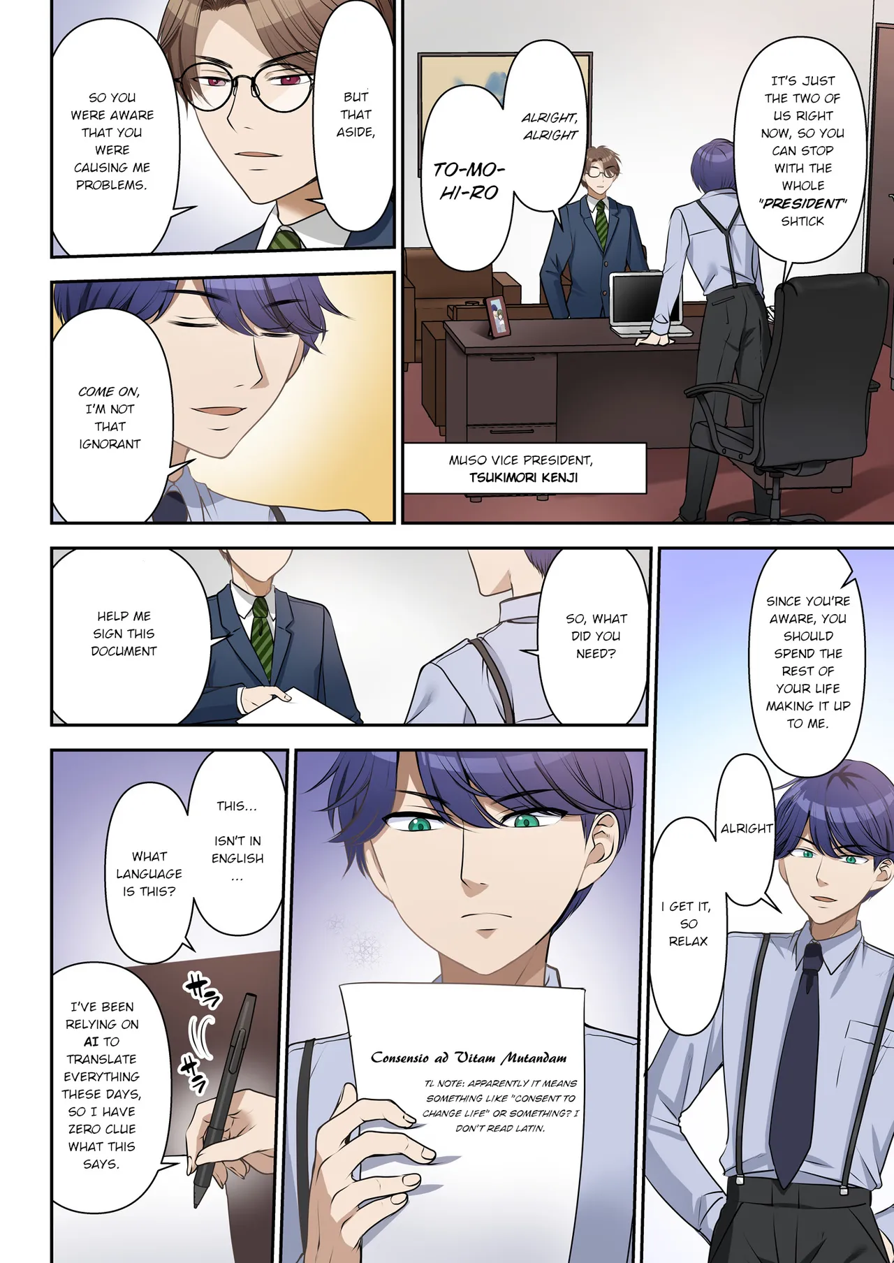 Jinsei Henkou Keiyaku Shachou♂ → Sex Hisho♀ | Life Change Contract - President♂ → SEXcretary♀ page 3 full