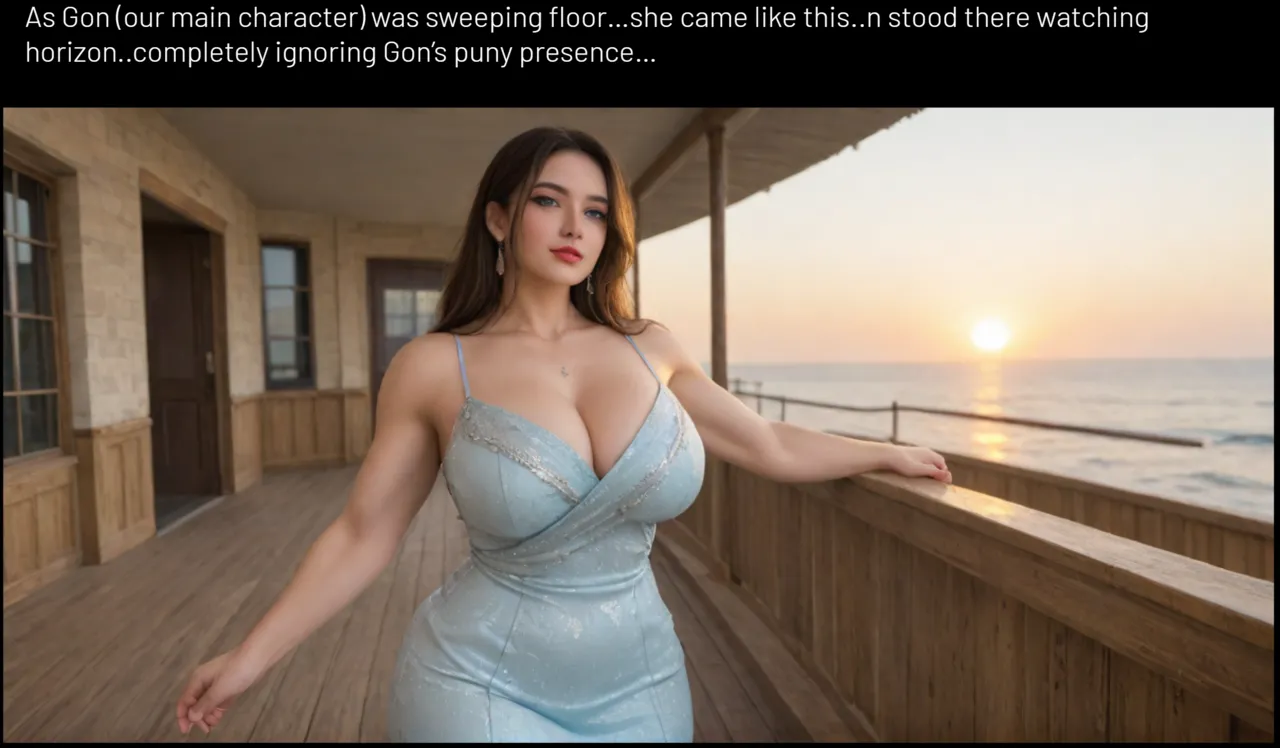 AI Generated, Stranded on Beach with arrogant girl, ENGLISH page 2 full