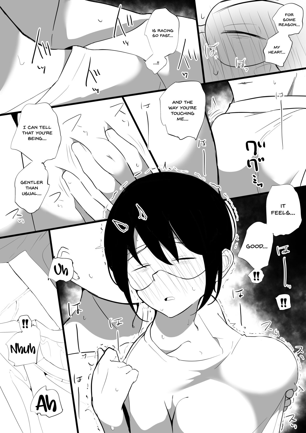 Kanojo to Slow Sex de Guchagucha ni Naru Hon 3 page 7 full
