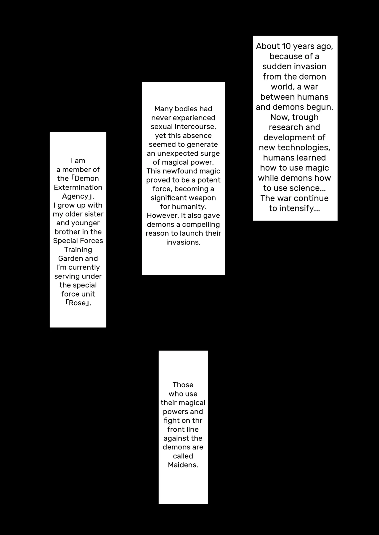 Maiden Blade Kurenai Chapter 1 page 2 full