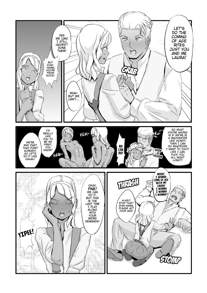 Kasshoku Yousei 2 | Ebony Fairy 2 page 2 full