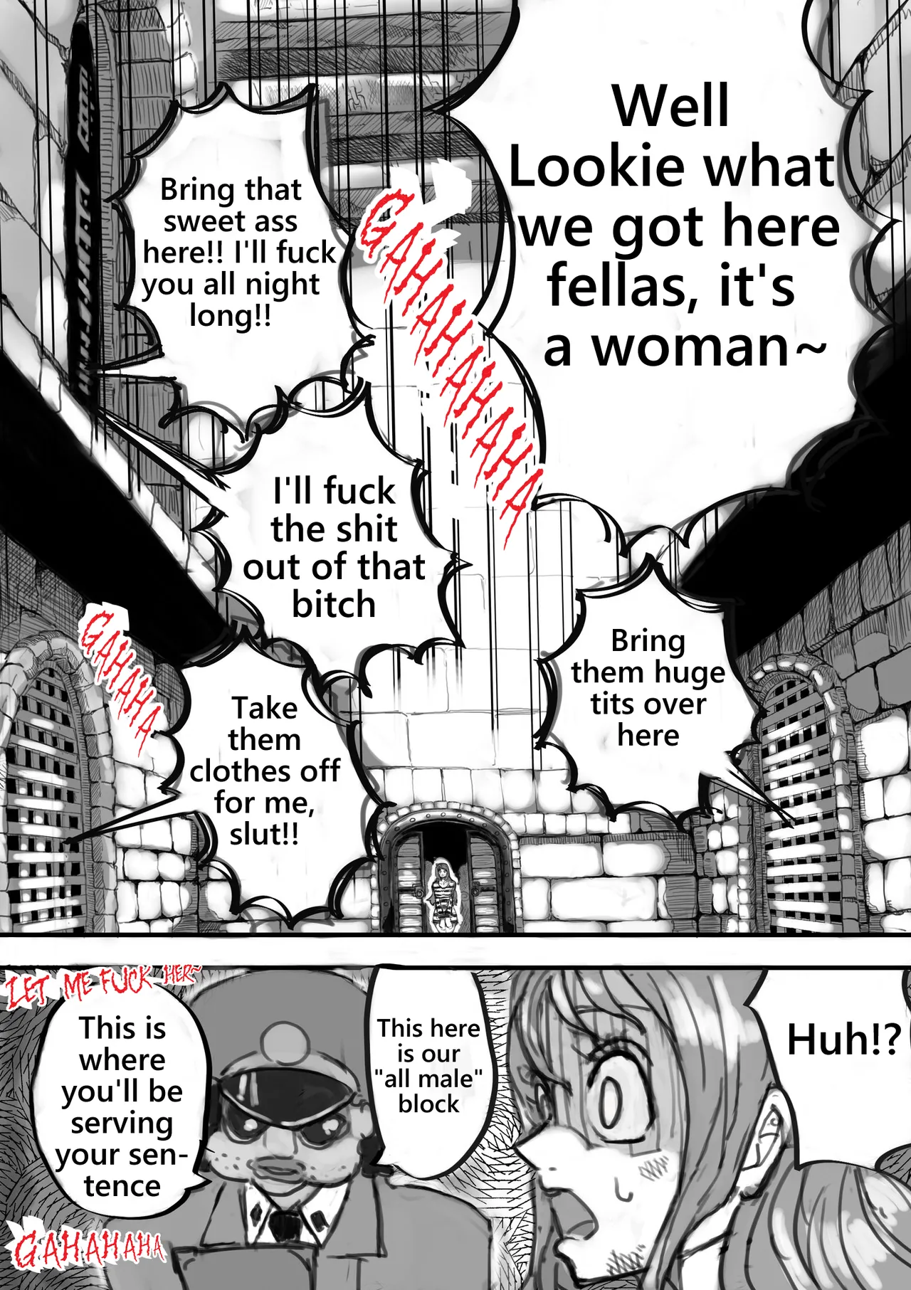 Nami "Impel Down Prison" page 2 full