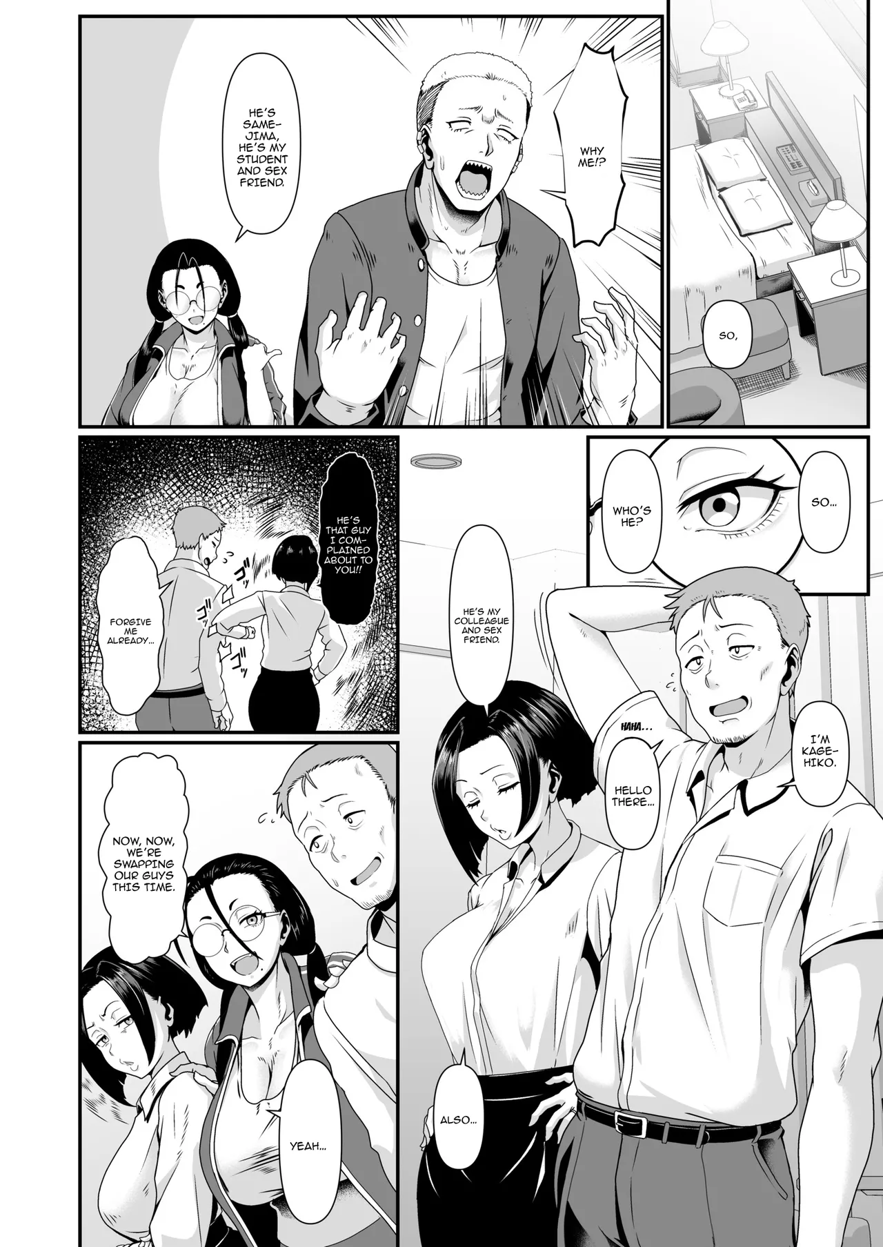 Yariman!  ~Yairi Mitsuko Sensei no Sei Katsu Shidou~ / Slut!  ~ Yairi Mitsuko-sensei's Life Guidance ~ page 6 full