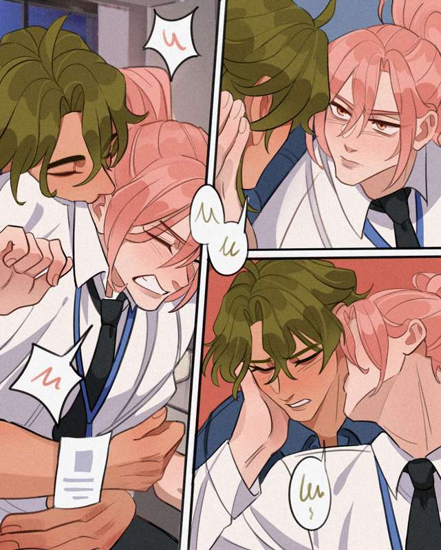 Office au Matchablossom comic page 5 full