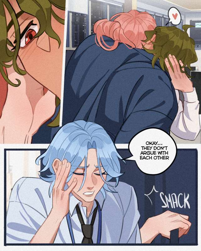 Office au Matchablossom comic page 6 full