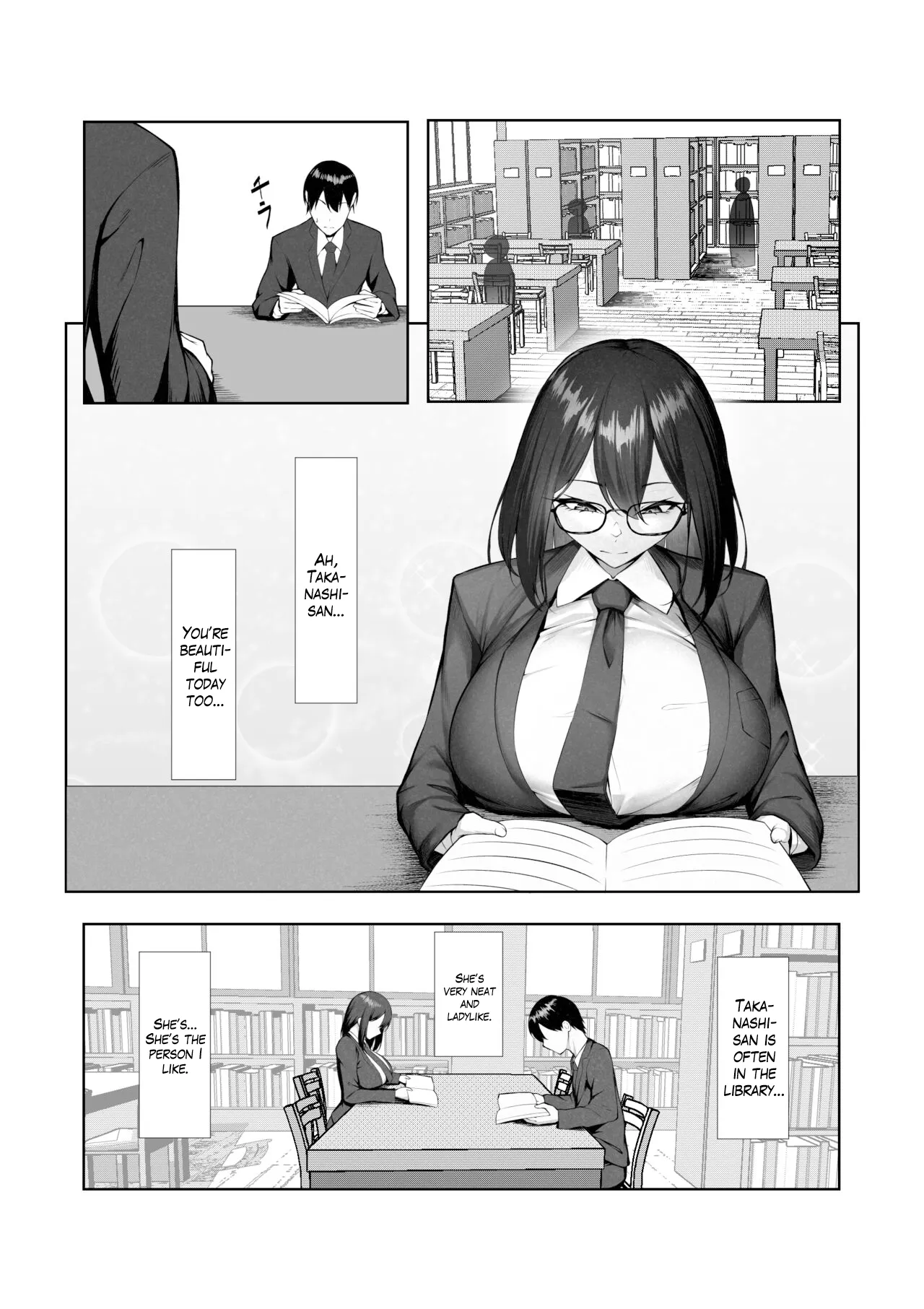 Boku dake shiranai kanojo no `sugata'. Only I don't know her 'look'. page 3 full