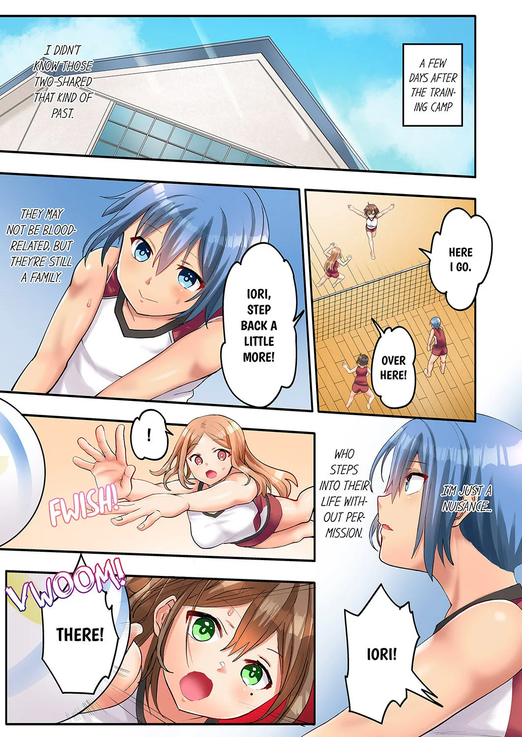 Hitozuma Volley-bu no Asedaku SEX ~Shower Abinagara Mitchaku Shichau? 5-6 | Married Women's Volleyball Club Sweaty Sex - We're Being Glued Together While Taking A Shower? 5-6 page 7 full