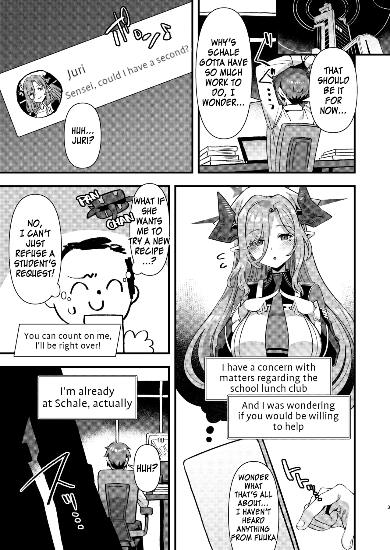 Gehenna Gakuen Kyuushoku-bu Ushimaki Nyuugyou | Gehenna Academy School Lunch Club Ushimaki Dairy page 2 full