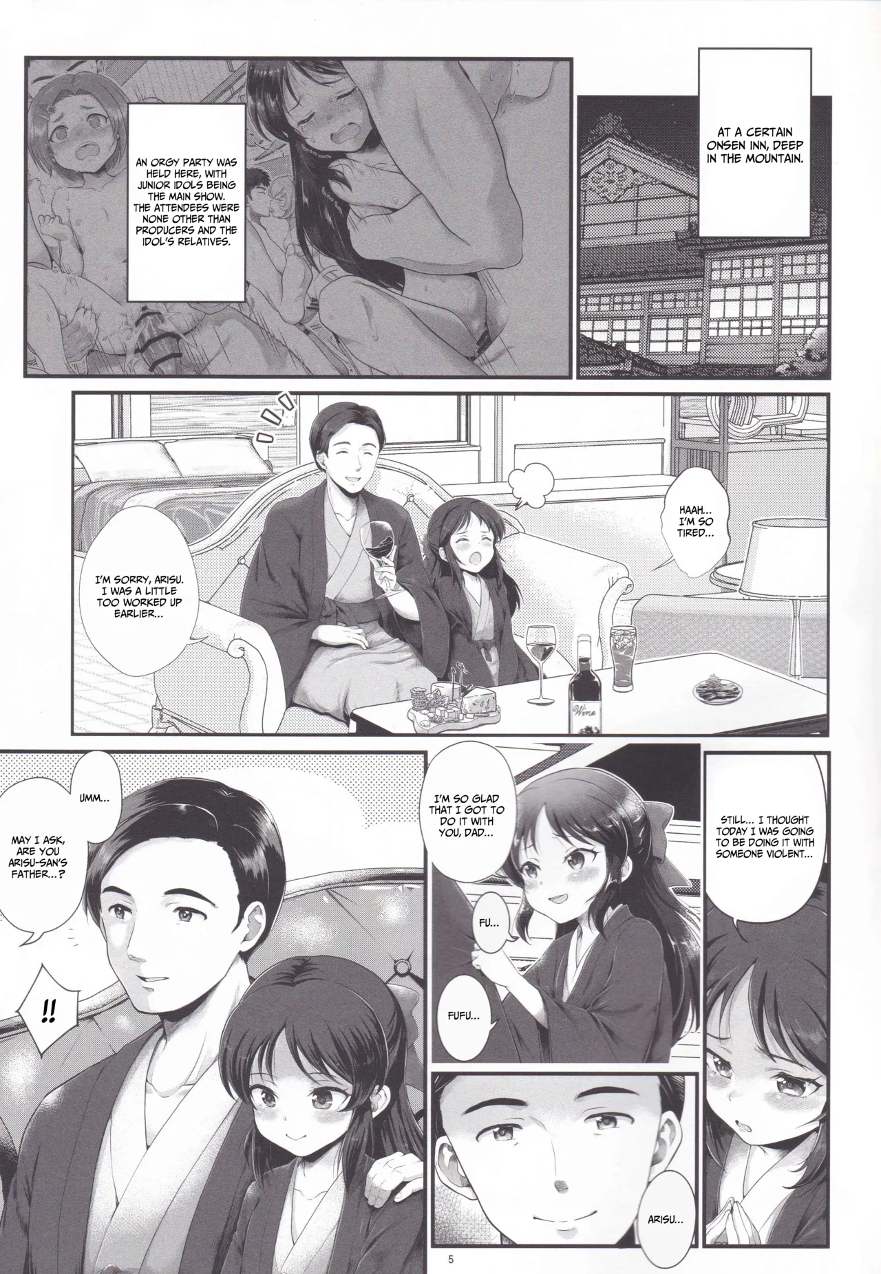 THE chiDOLM@STER Cinderella Little Girls ~Mo mo ari mesugaki chichi musume rankō SUITE ROOM~ page 5 full