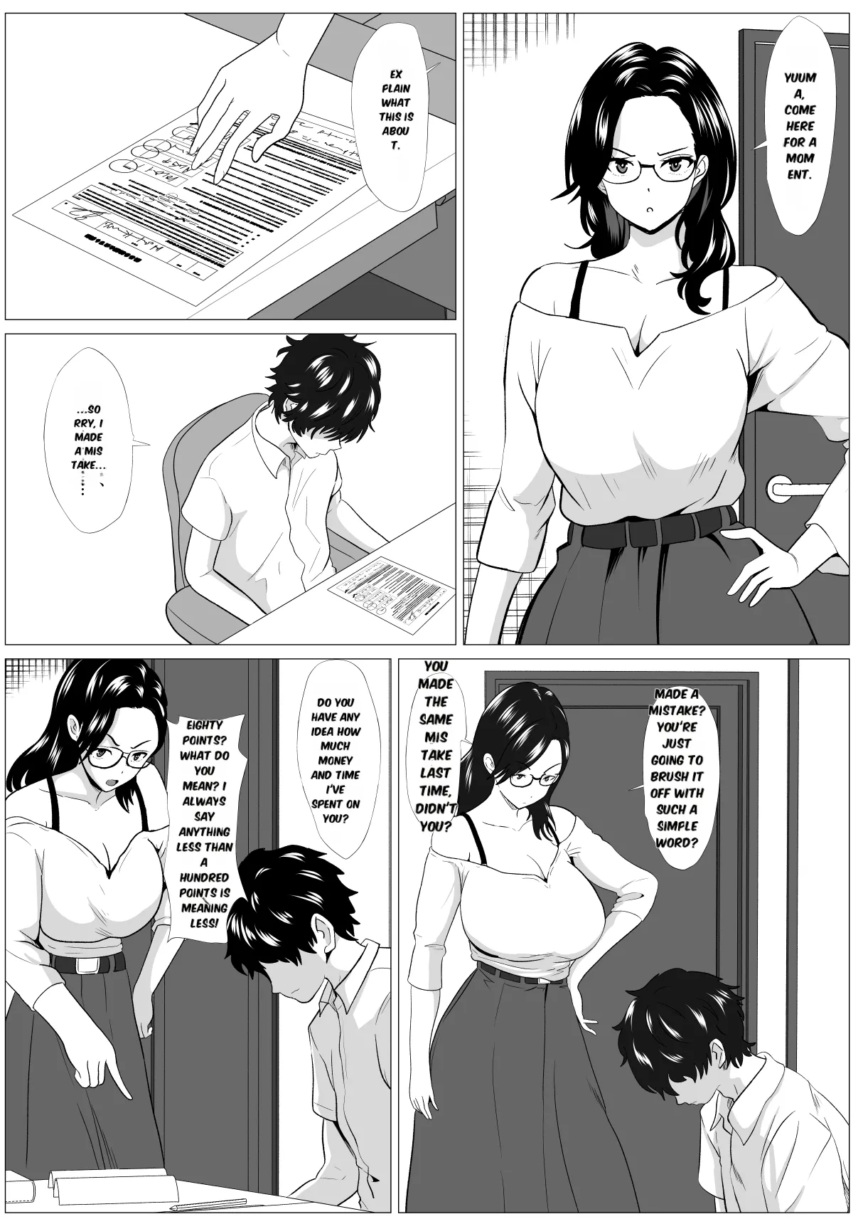 Kyōiku mama Musuko no Chinpo ni Kyōikusareru page 2 full
