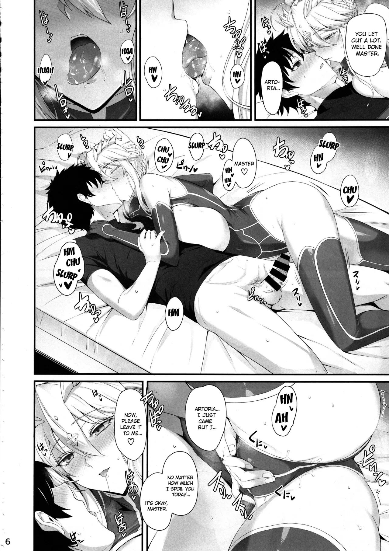 Artoria to Kimochi Yoku Naru Hi page 7 full