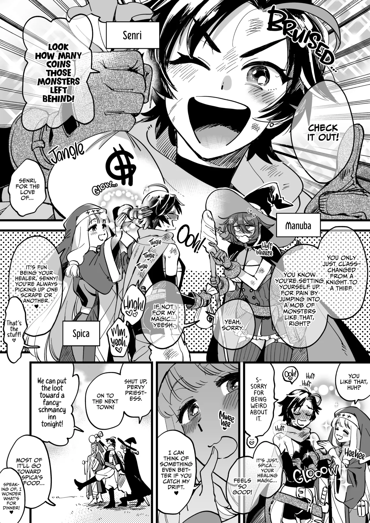 Adventurers by Day, Freaky Friends by Night page 2 full