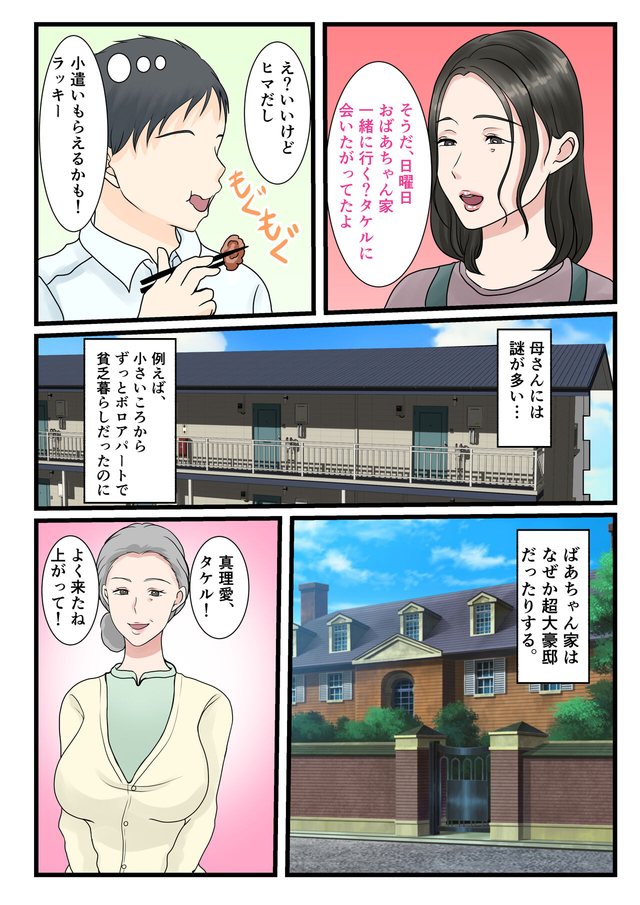 処女の母は息子に抱かれて子を孕む page 5 full
