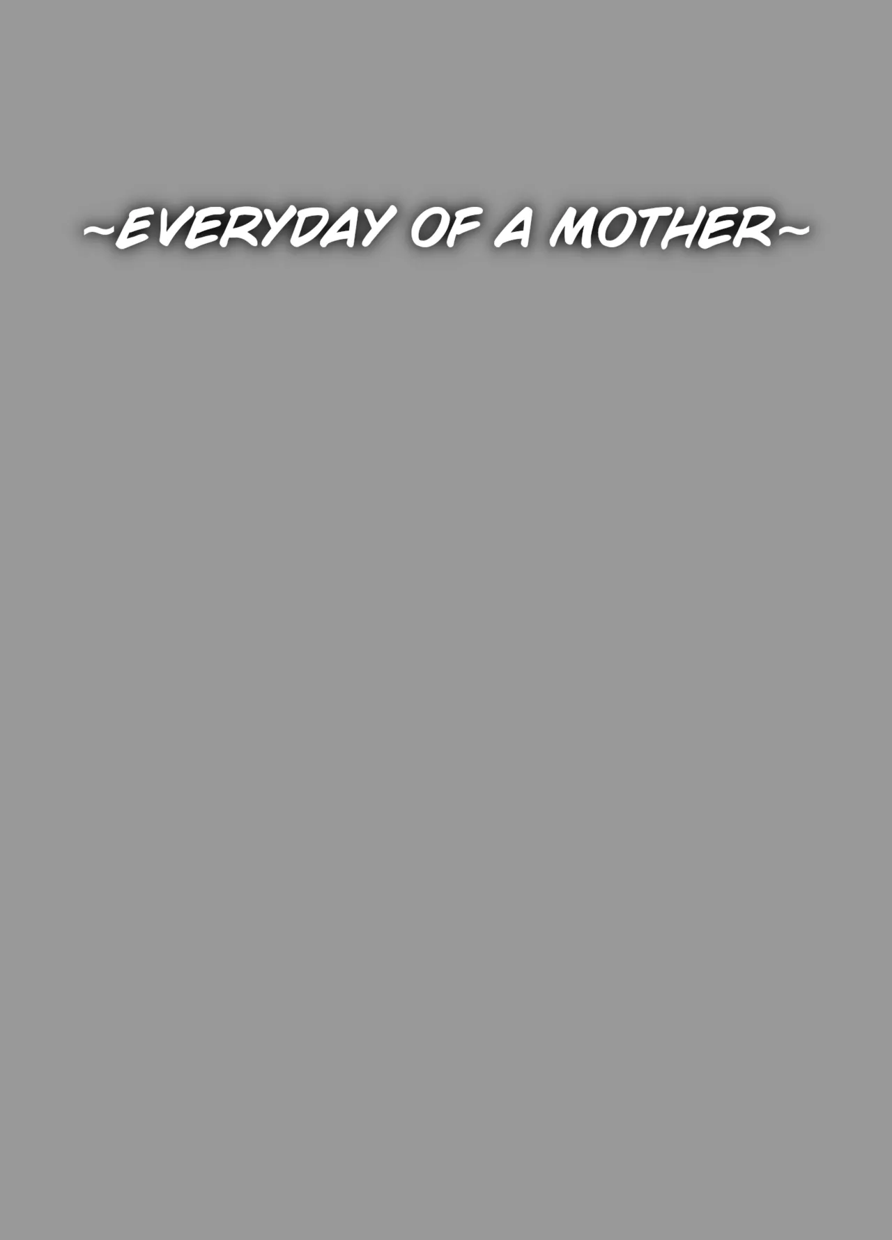 Haha Naru Nichijou | Everyday of a Mother page 3 full