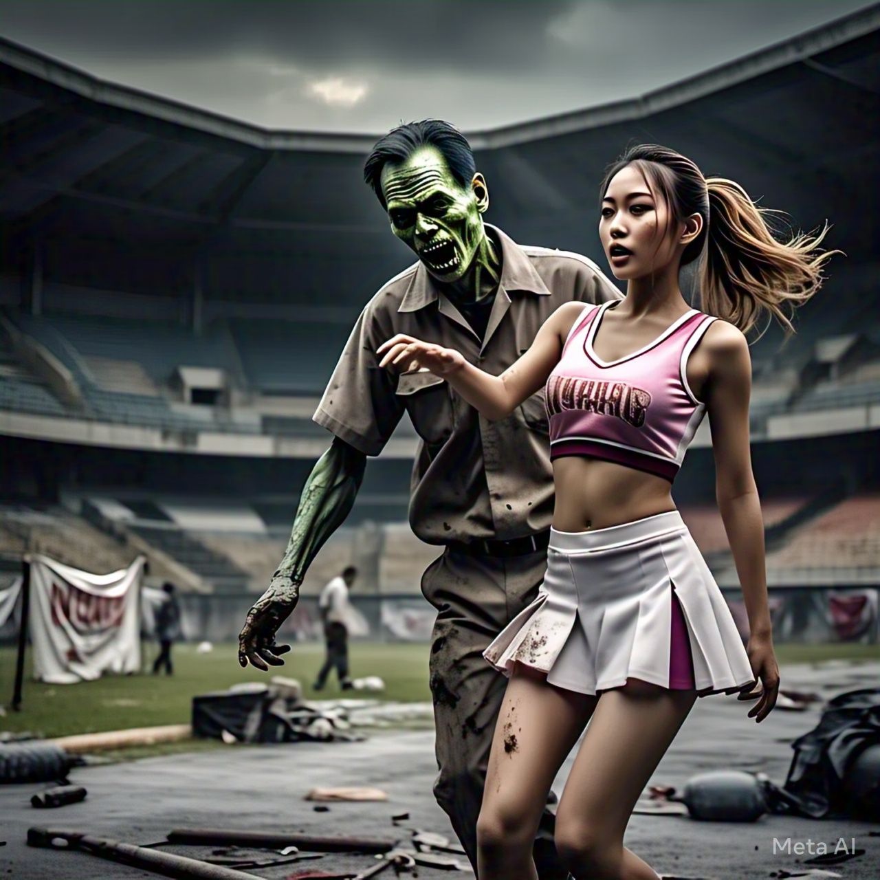 Zombie Cheerleader page 10 full