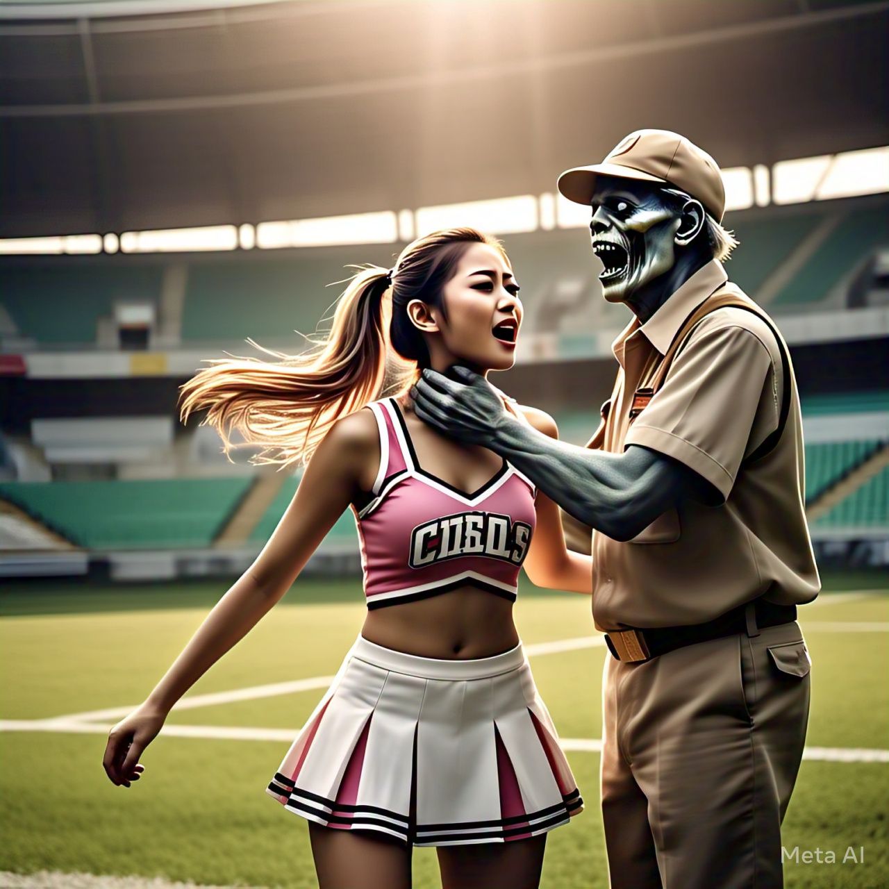 Zombie Cheerleader page 5 full