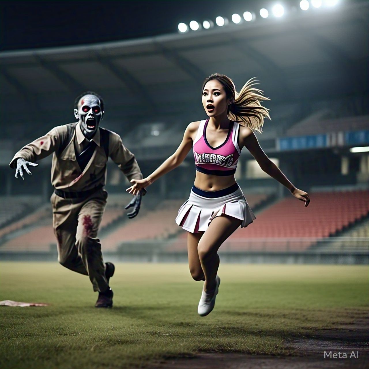 Zombie Cheerleader page 7 full