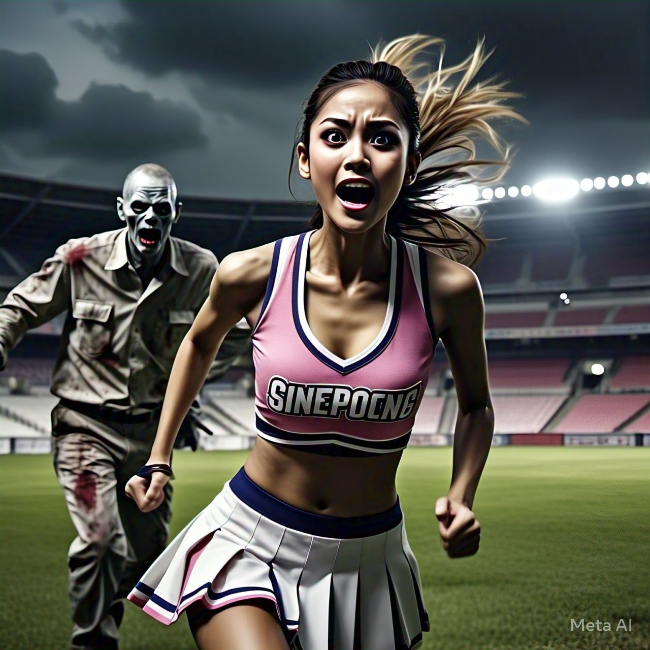 Zombie Cheerleader page 8 full