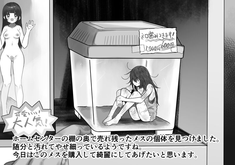 Home Center de Urenokotteita Boroboro no Mesu o Kirei ni Shiteageru to... page 1 full