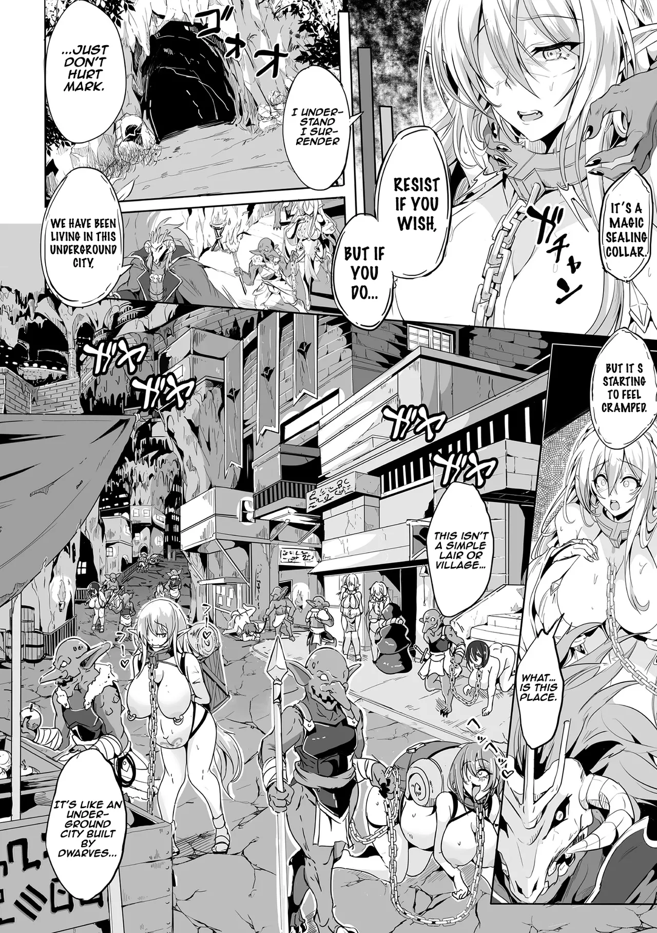 Female Elves of the Goblin Country Ch. 1 | Kooni no Kuni no Mesu Elf Ch. 1 page 4 full