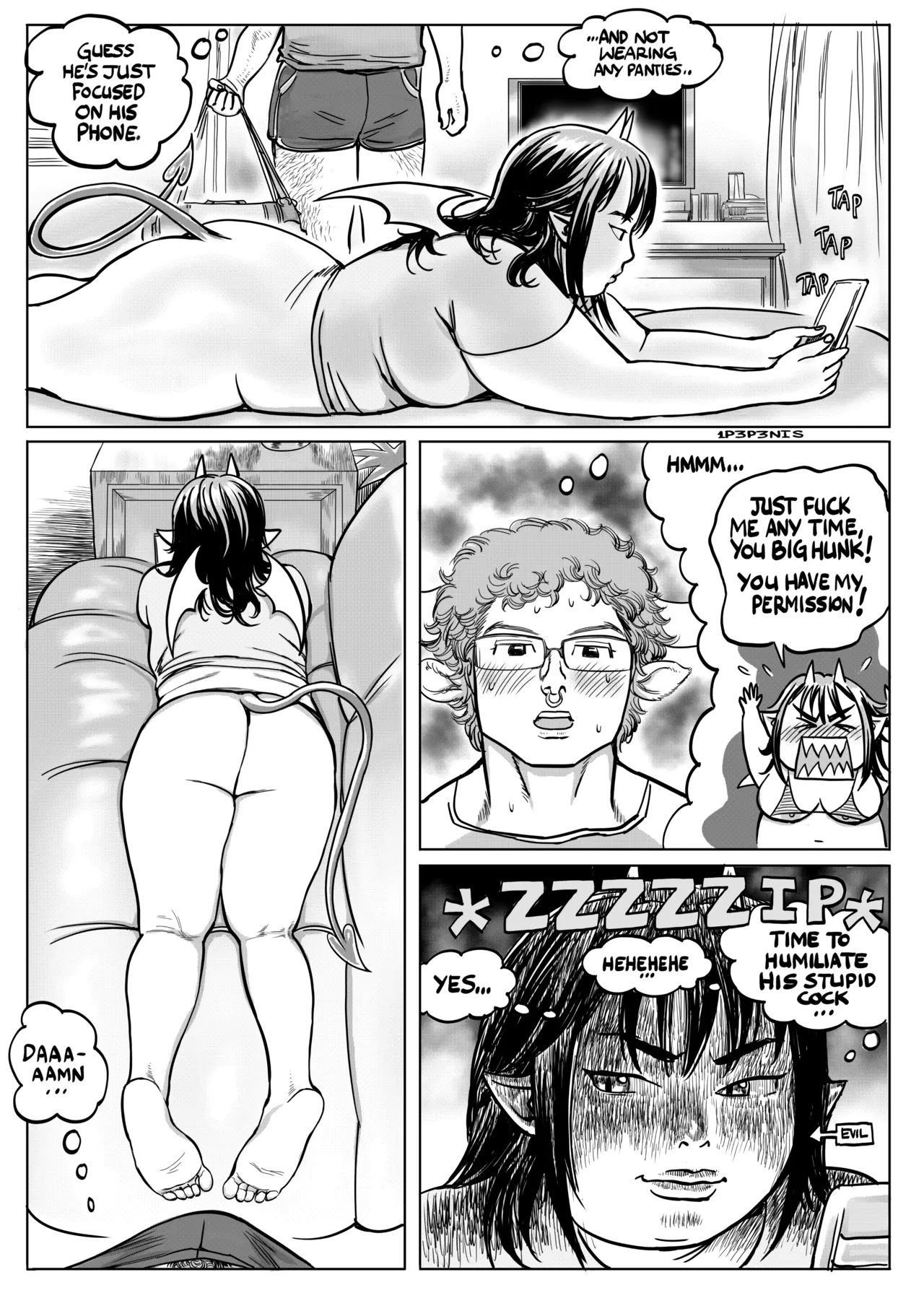 Angel and Hoagie in: FUCK ME, I DON'T CARE! page 9 full